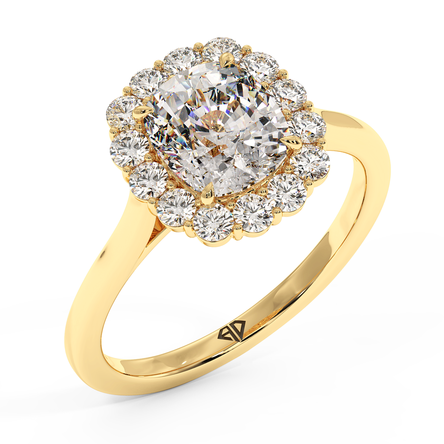 18K Yellow Gold Matilda Engagement Ring
