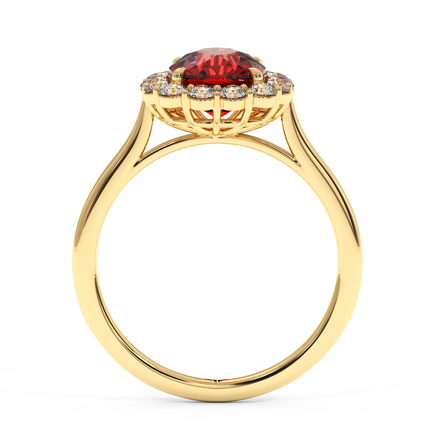 18K Yellow Gold Matilda Engagement Ring