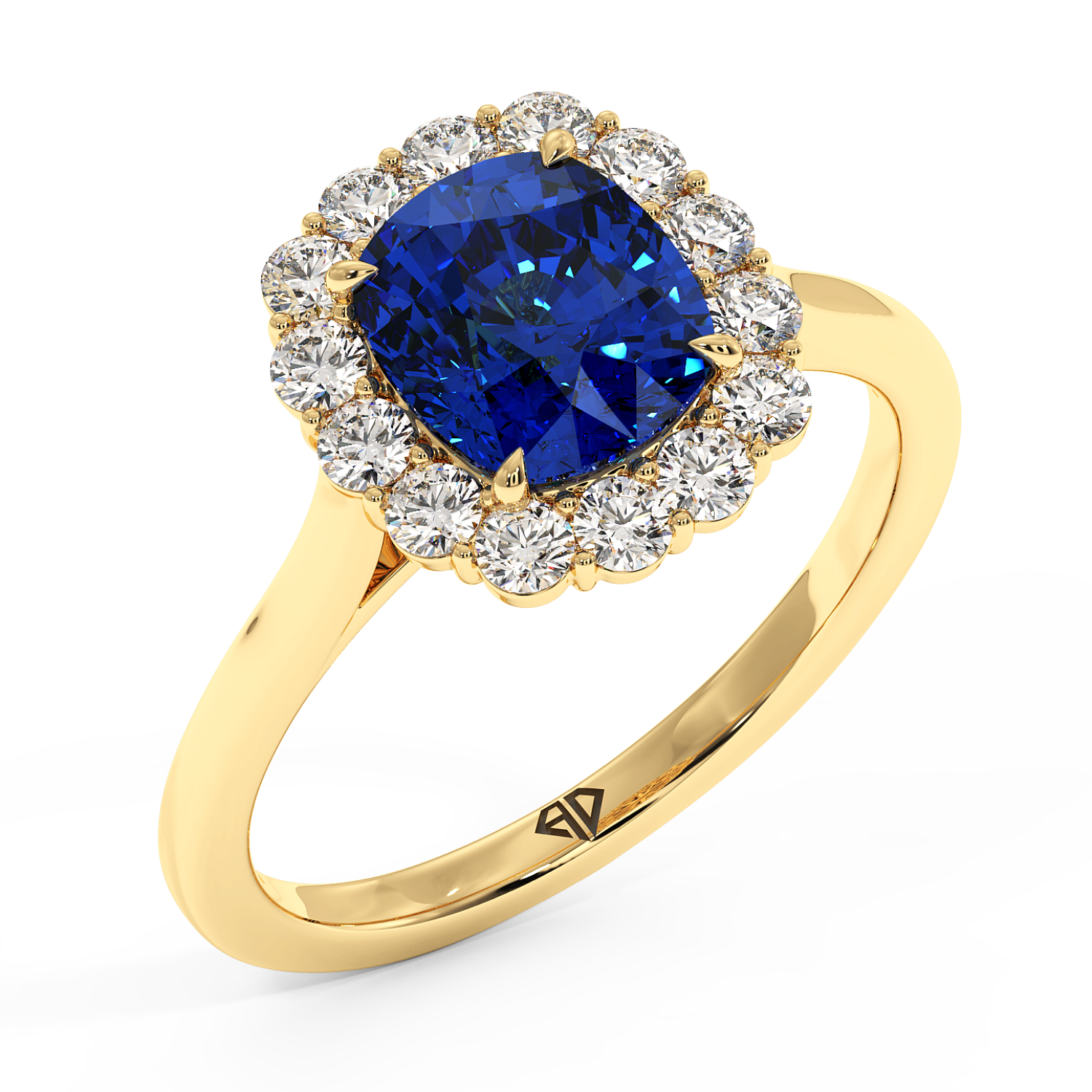 18K Yellow Gold Matilda Engagement Ring