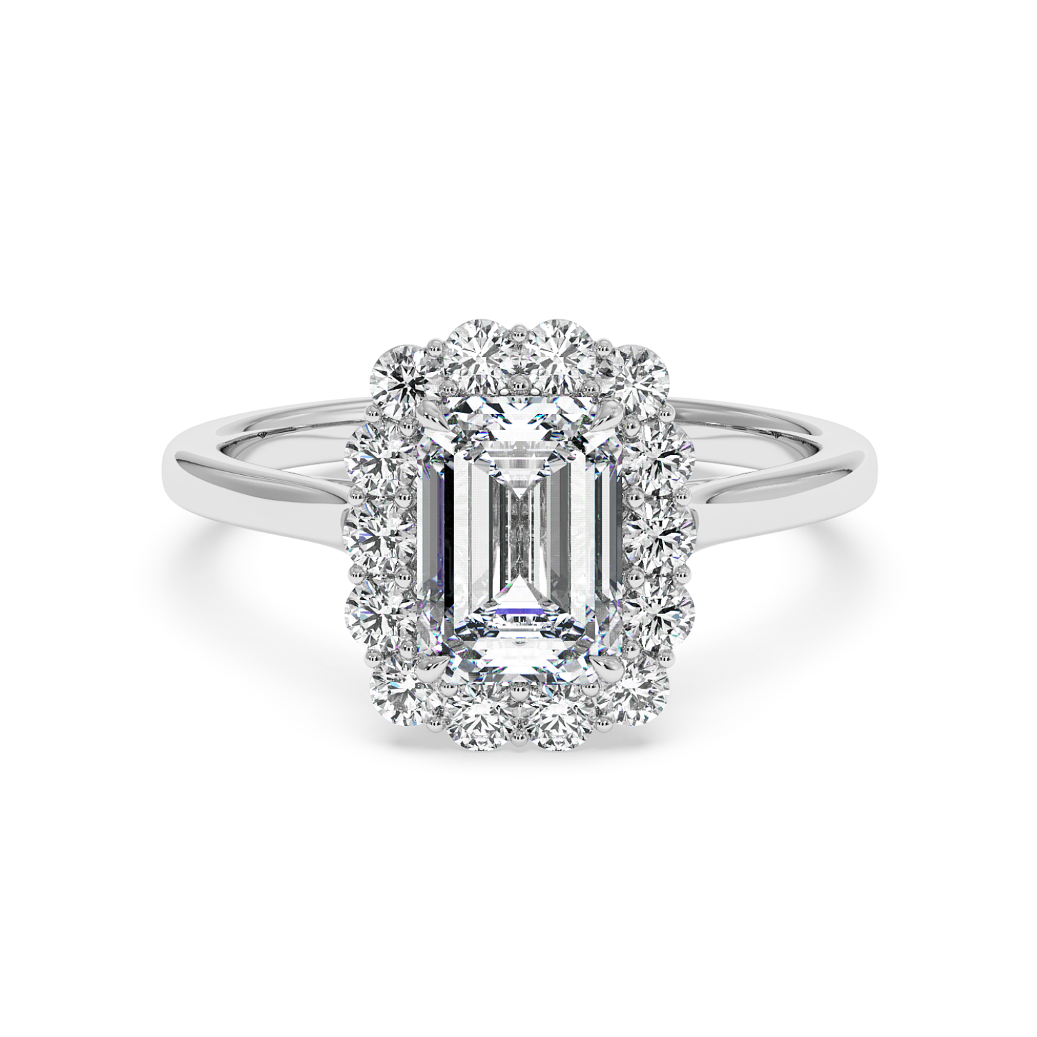 Platinum Matilda Engagement Ring