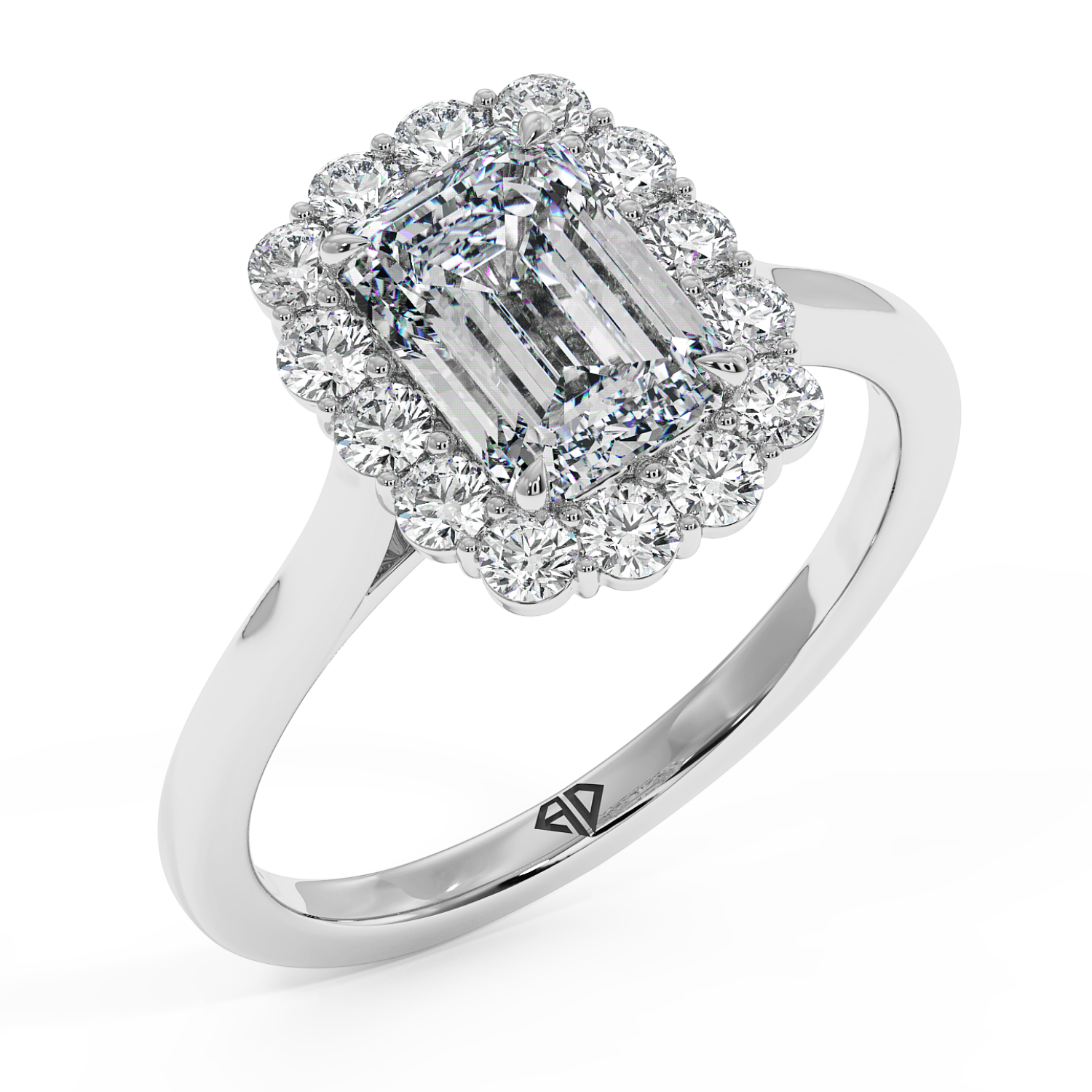 Platinum Matilda Engagement Ring