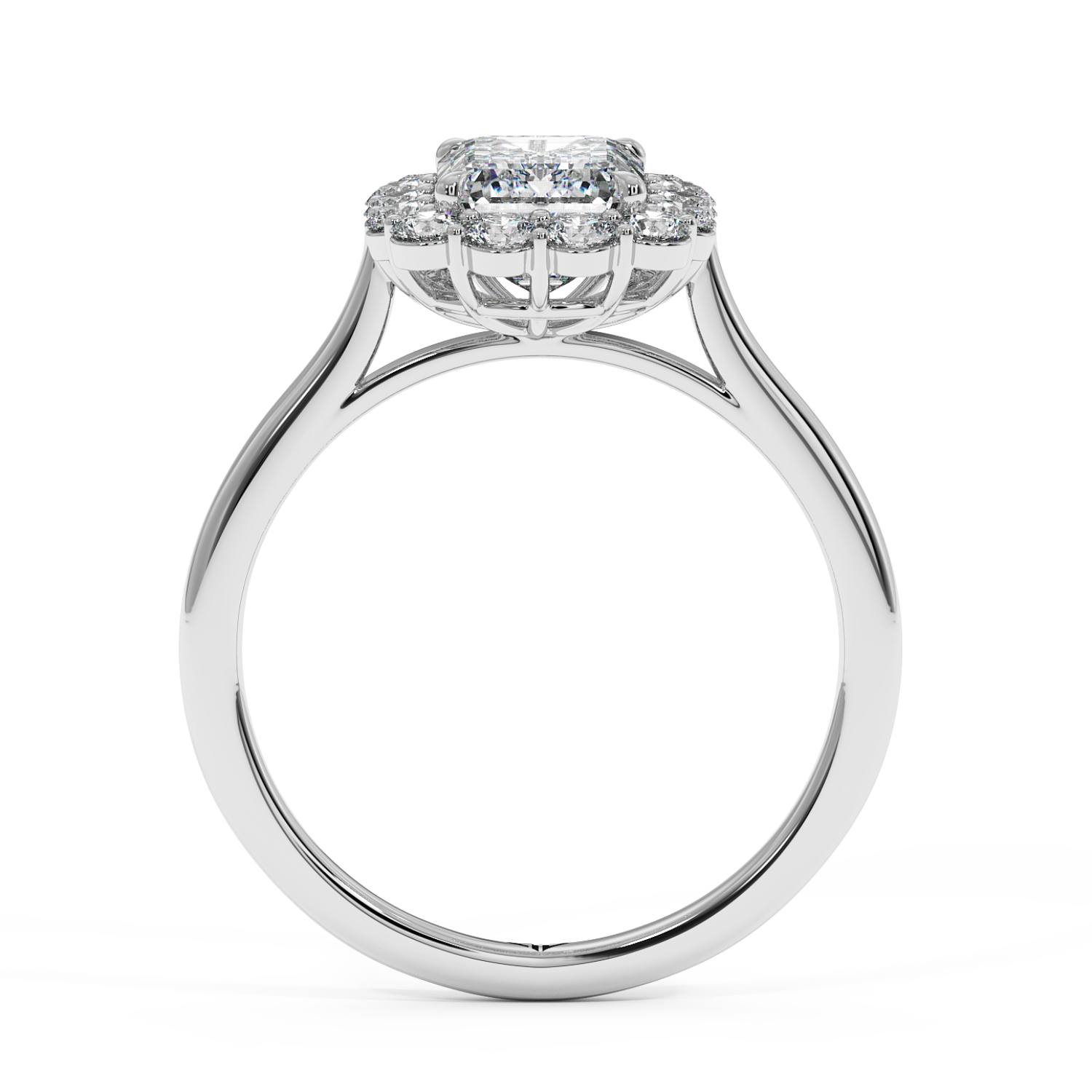Platinum Matilda Engagement Ring