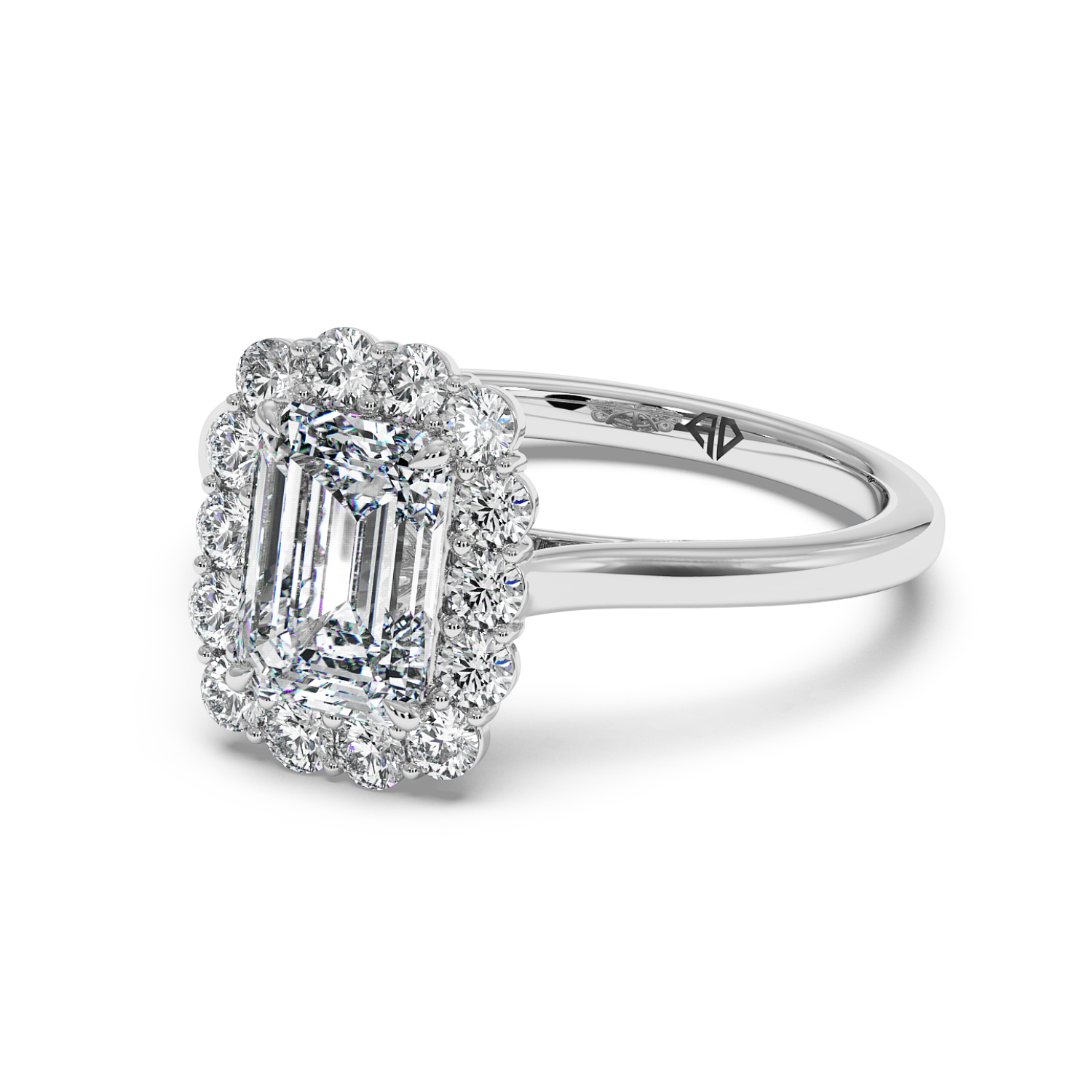 Platinum Matilda Engagement Ring