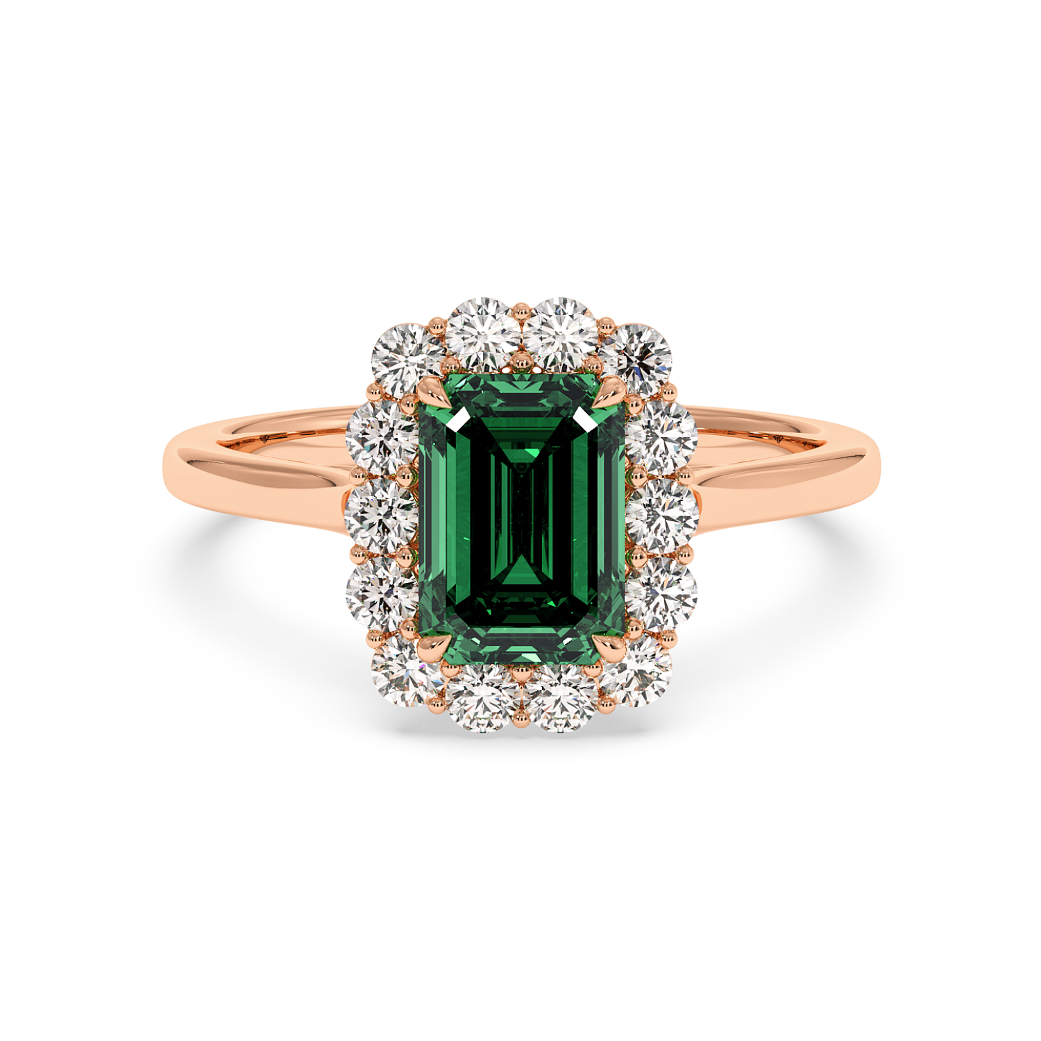 18K Rose Gold Matilda Engagement Ring