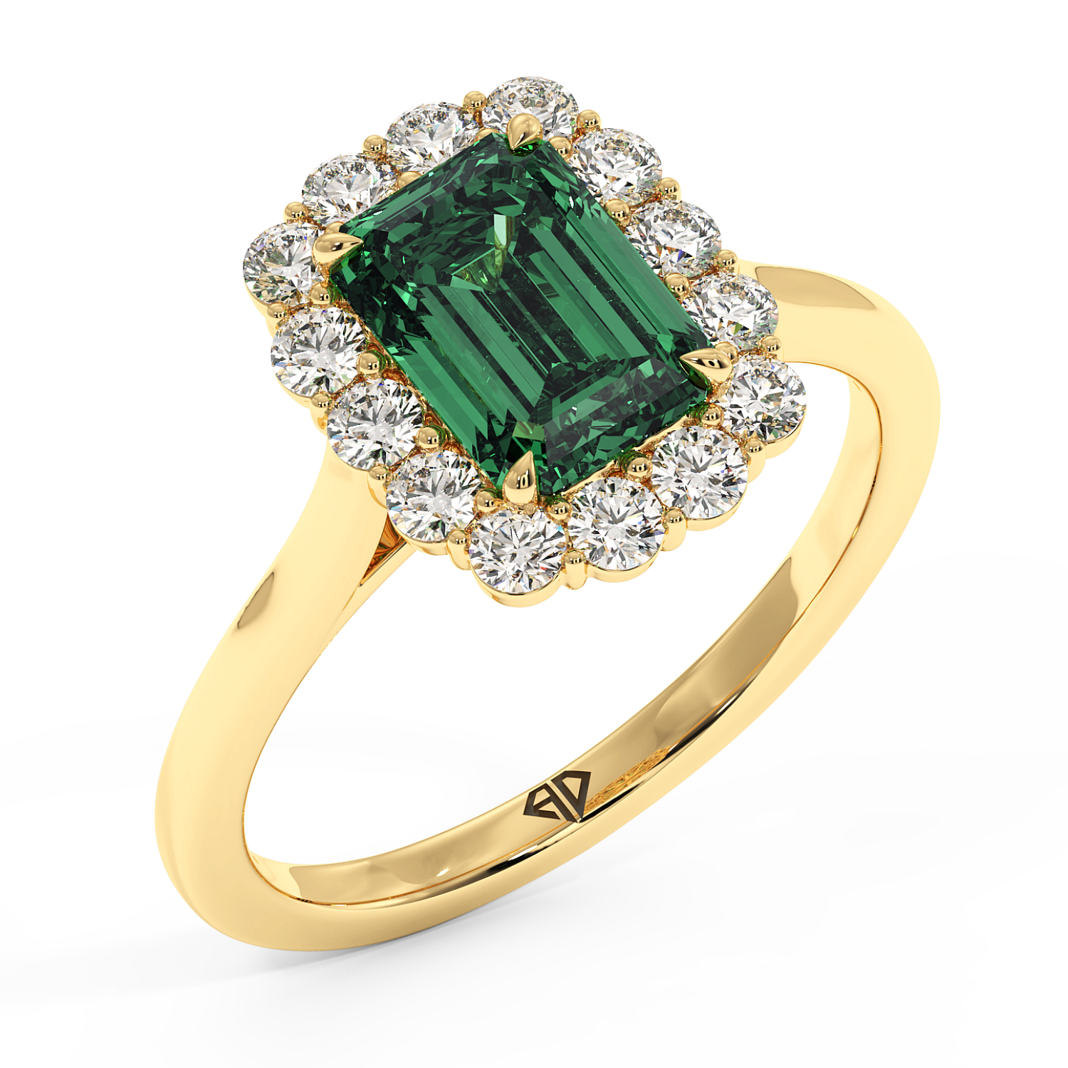 18K Yellow Gold Matilda Engagement Ring