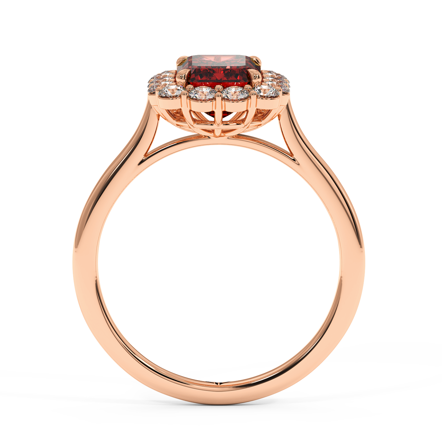 18K Rose Gold Matilda Engagement Ring