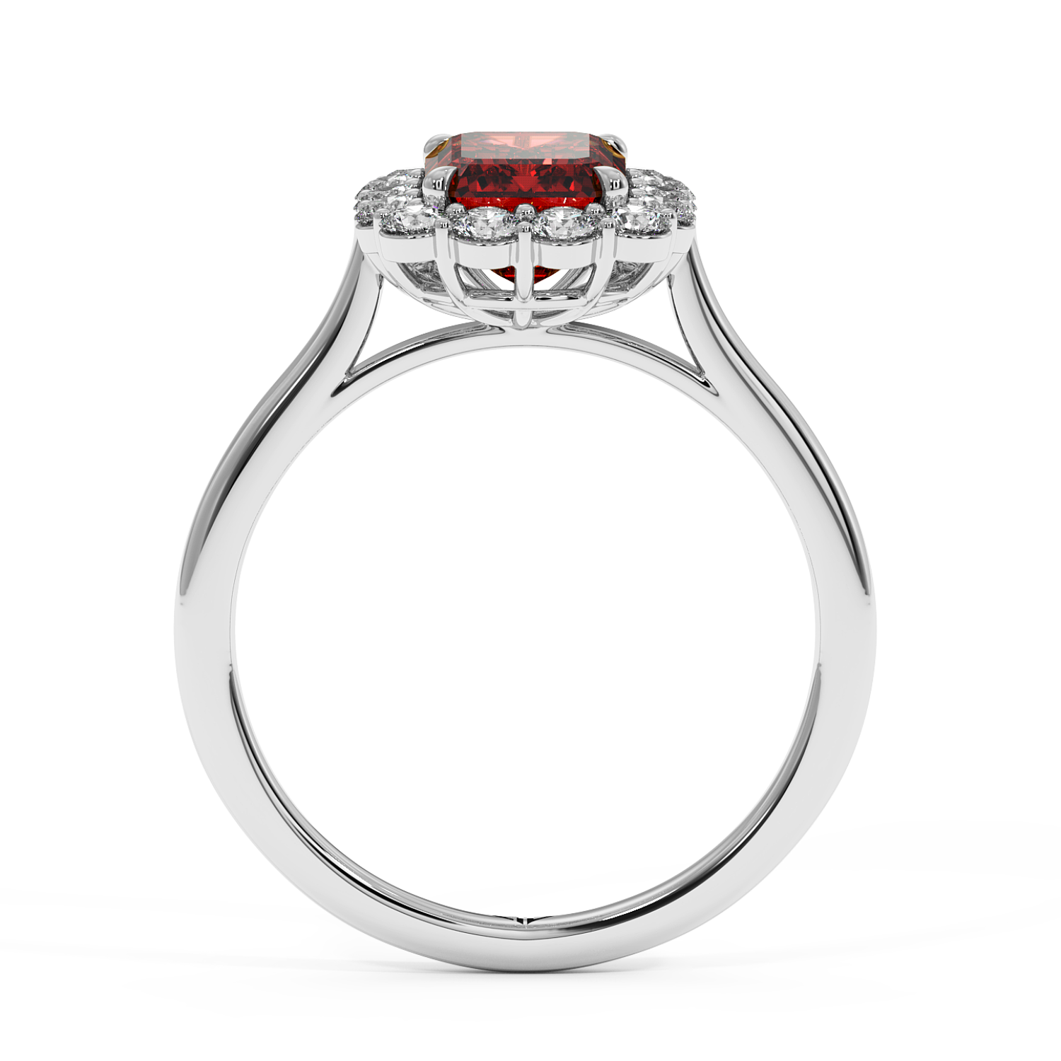 Platinum Matilda Engagement Ring