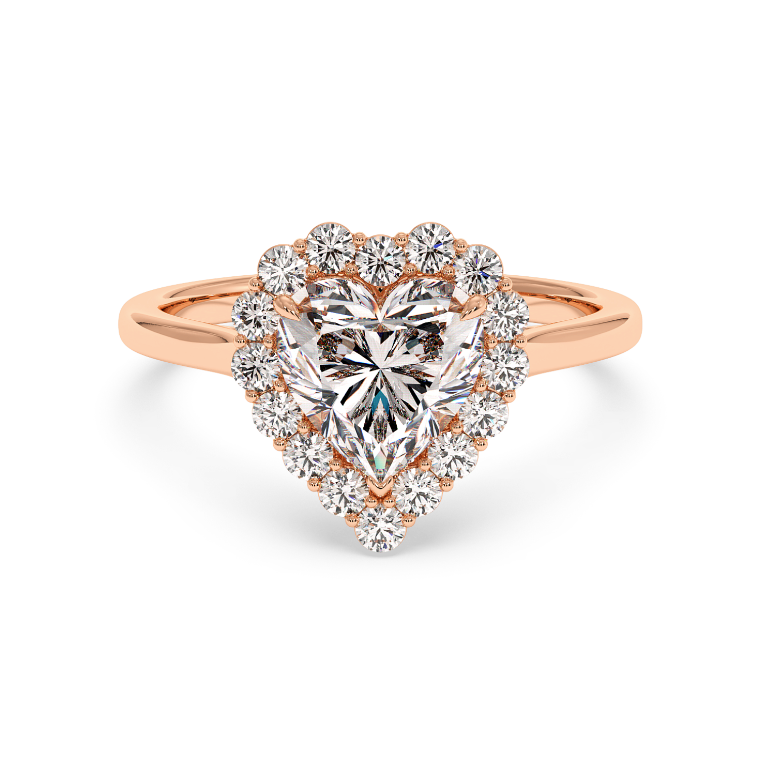 18K Rose Gold Matilda Engagement Ring
