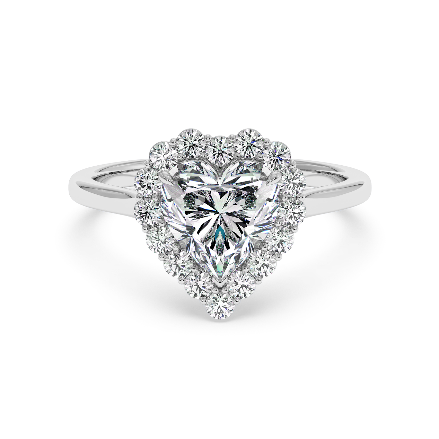 Platinum Matilda Engagement Ring