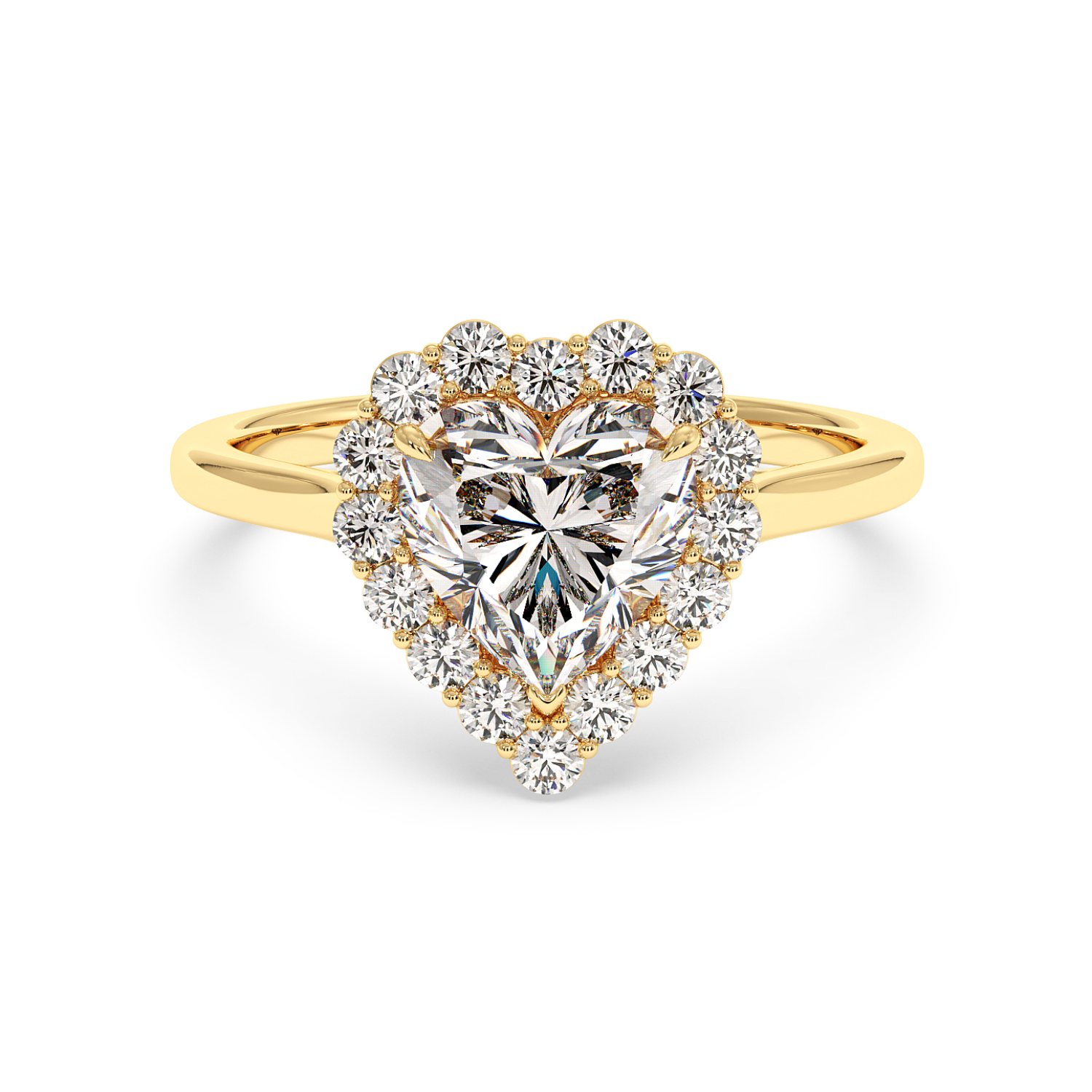 18K Yellow Gold Matilda Engagement Ring