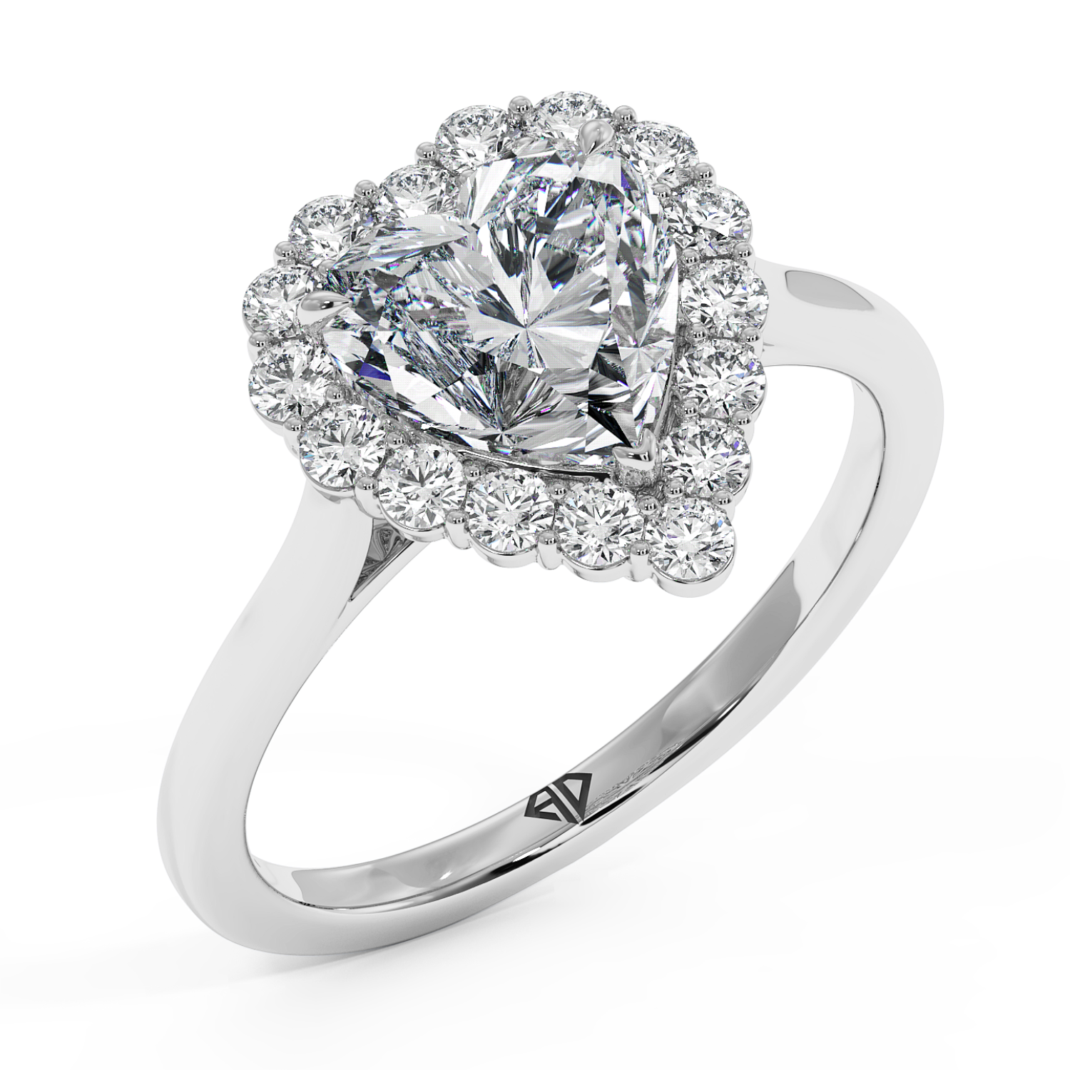 Platinum Matilda Engagement Ring