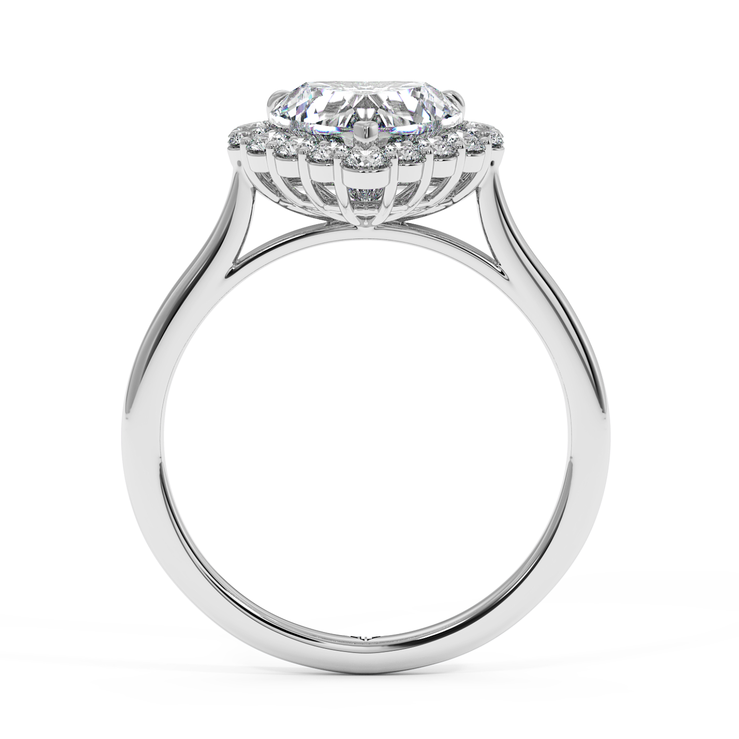 Platinum Matilda Engagement Ring
