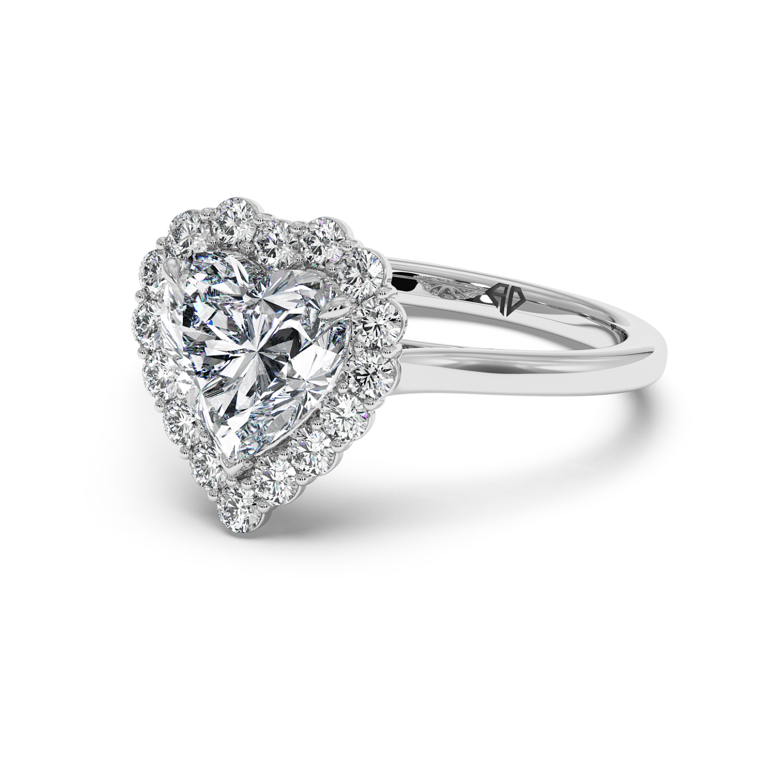 Platinum Matilda Engagement Ring