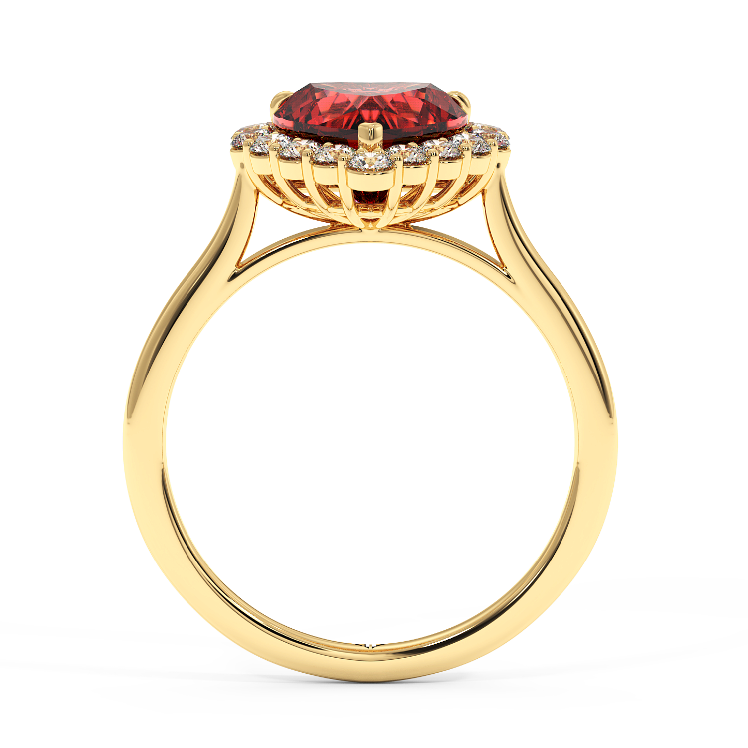 18K Yellow Gold Matilda Engagement Ring