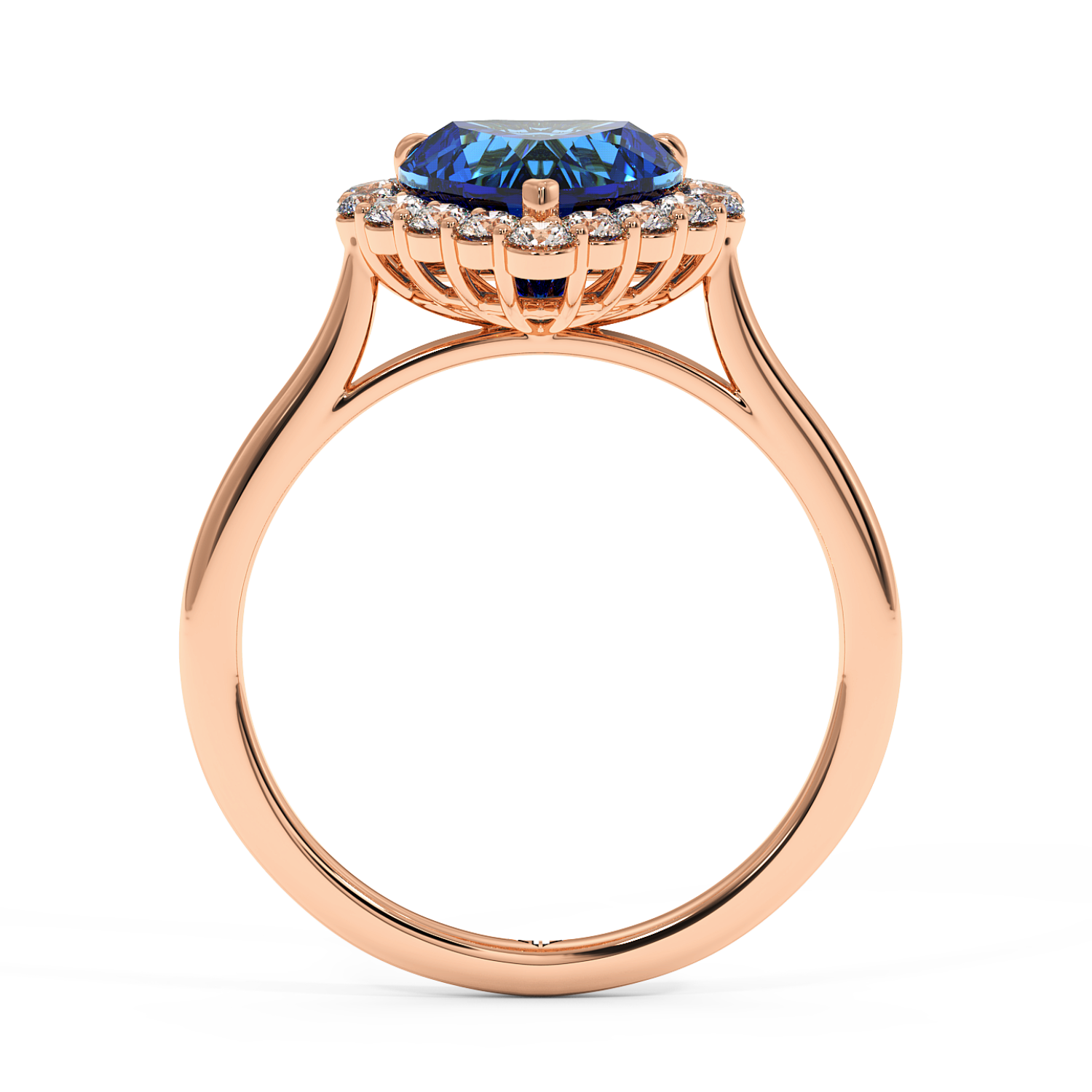 18K Rose Gold Matilda Engagement Ring