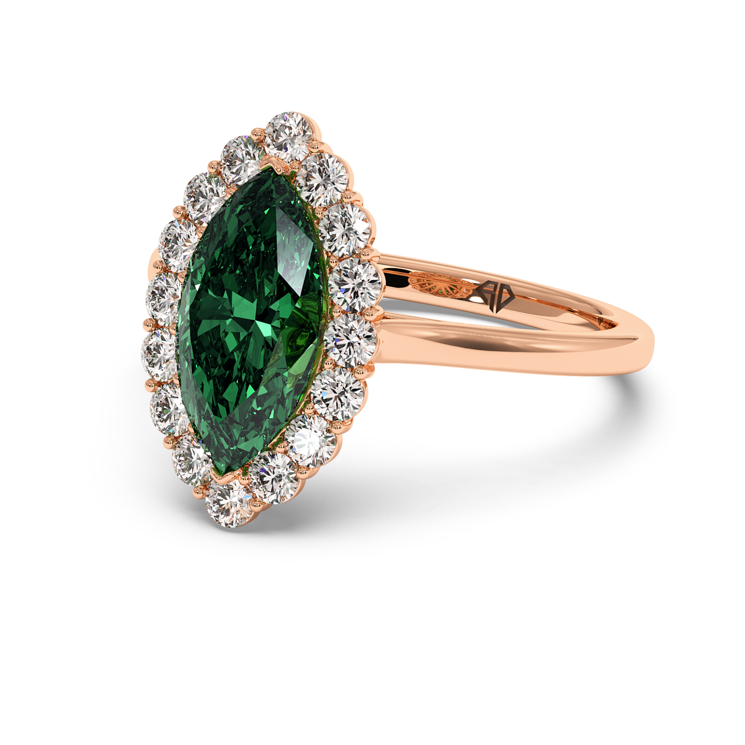 18K Rose Gold Matilda Engagement Ring