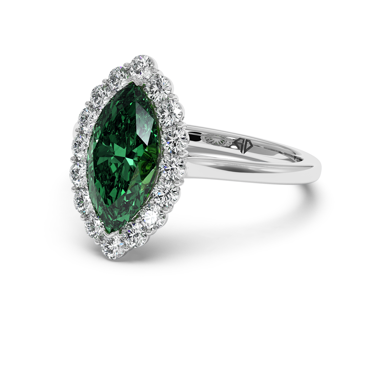 18K White Gold Matilda Engagement Ring