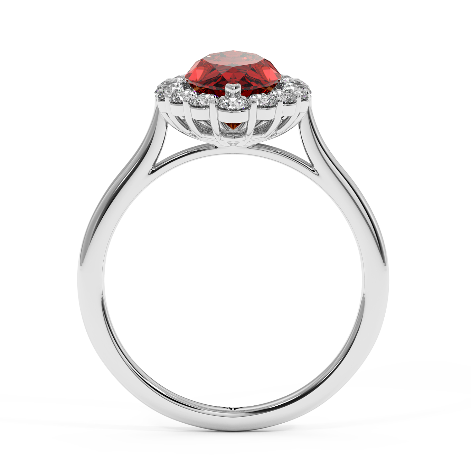 Platinum Matilda Engagement Ring