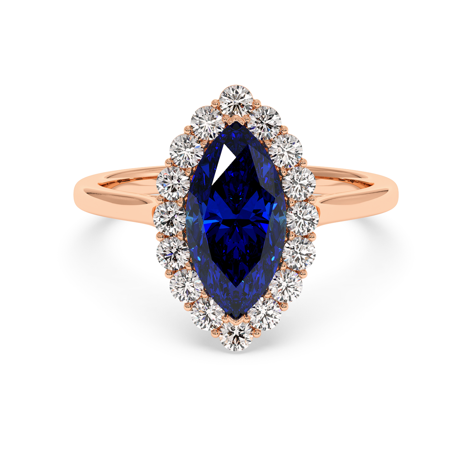 18K Rose Gold Matilda Engagement Ring