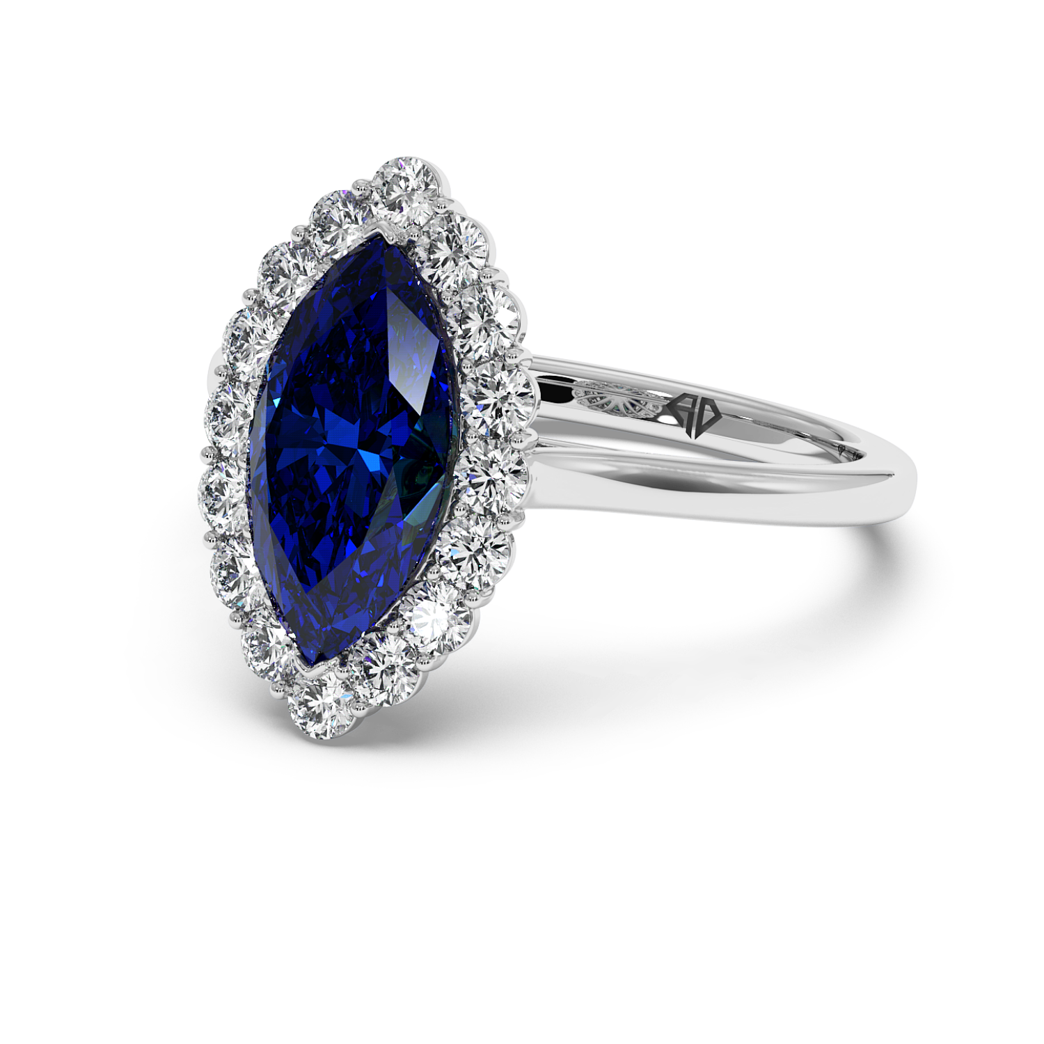 Platinum Matilda Engagement Ring