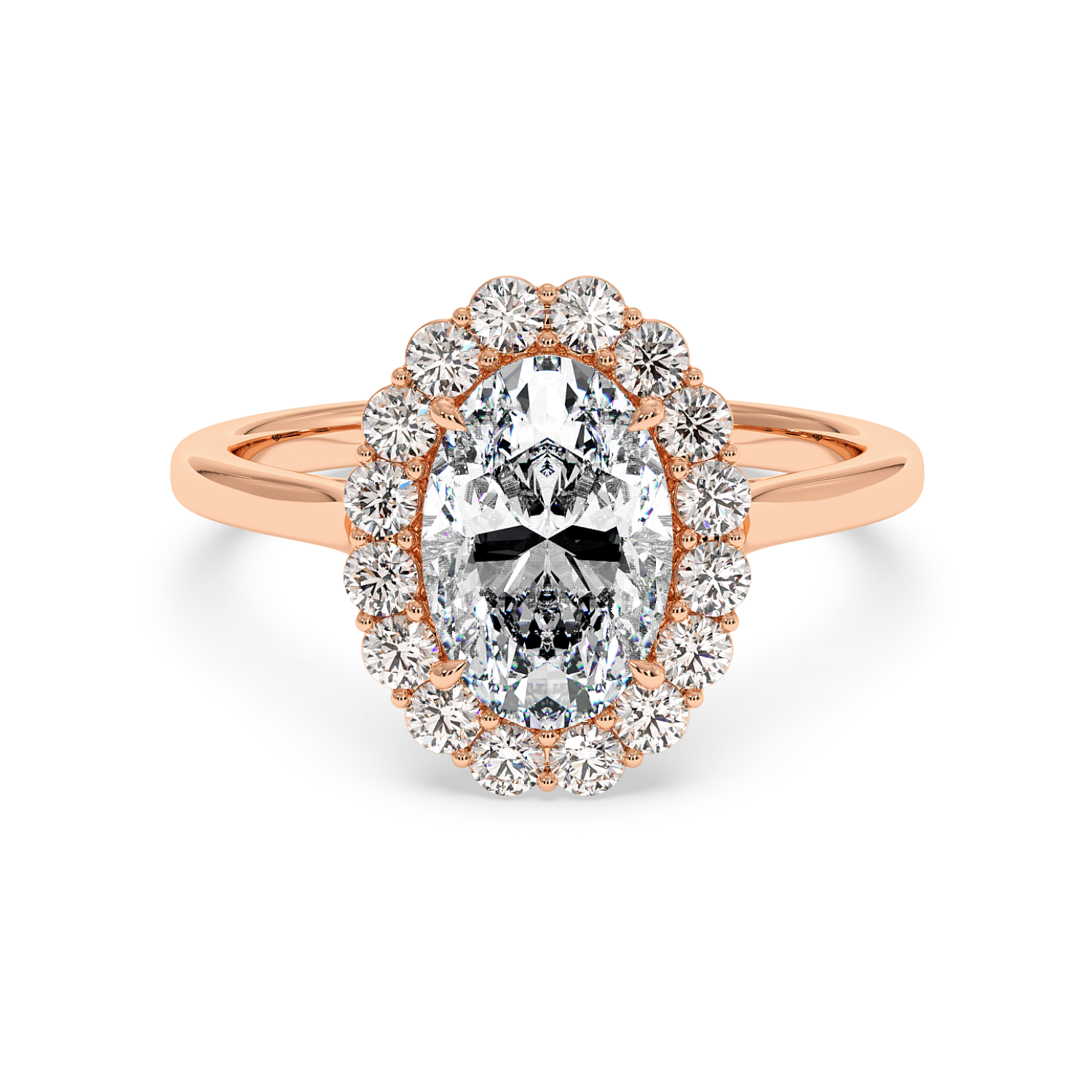 18K Rose Gold Matilda Engagement Ring