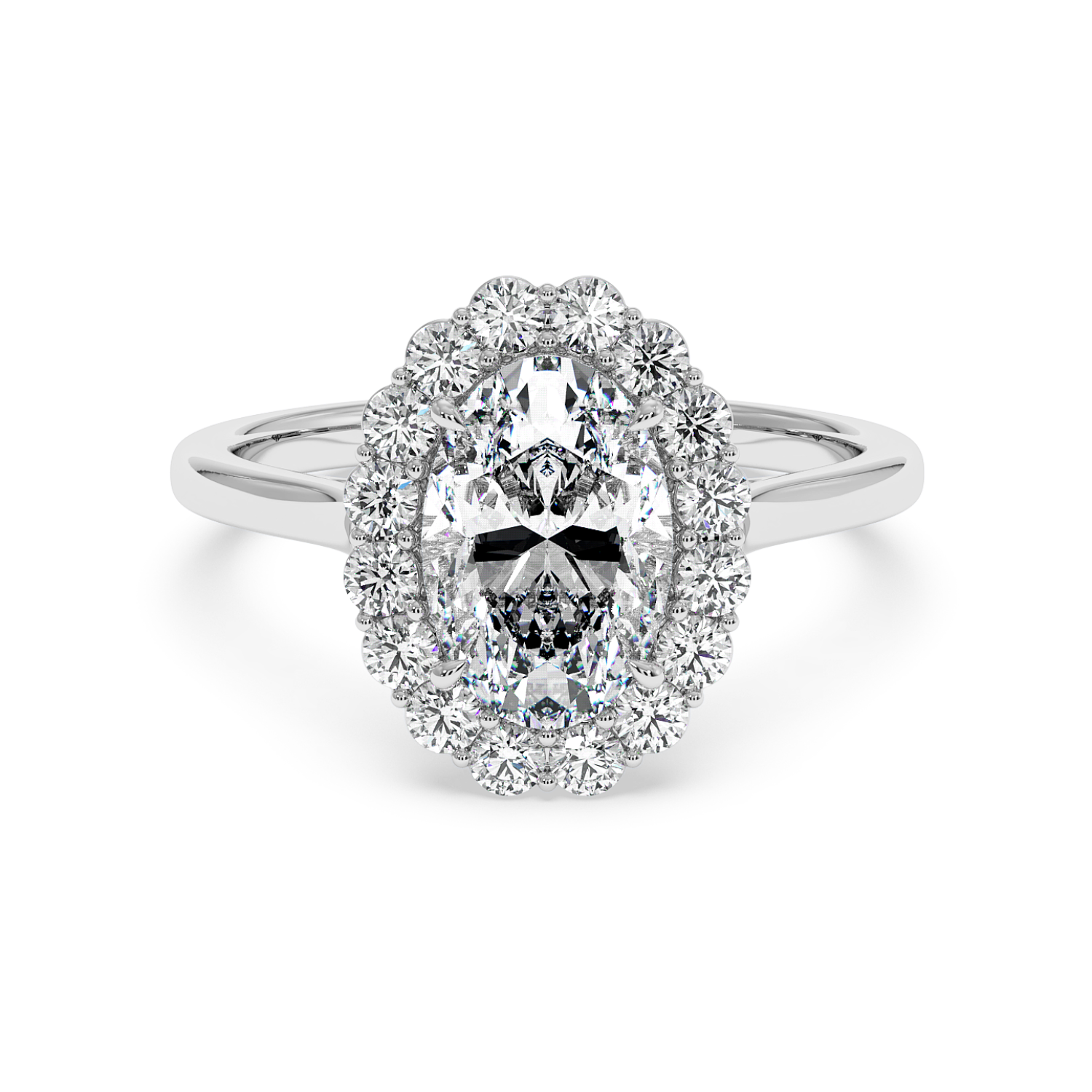 Platinum Matilda Engagement Ring
