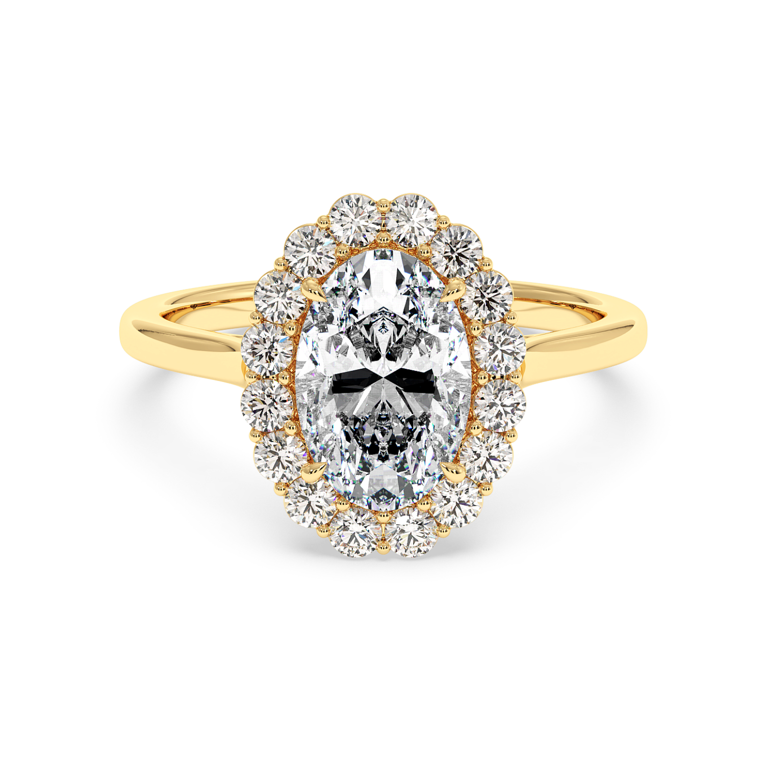 18K Yellow Gold Matilda Engagement Ring