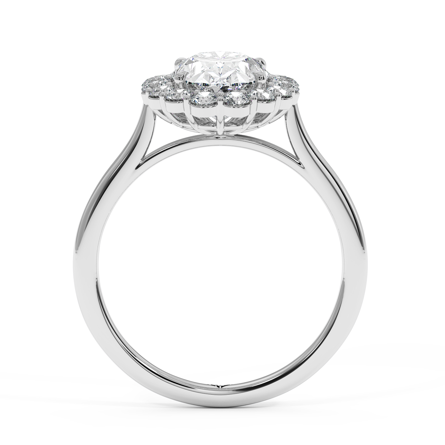Platinum Matilda Engagement Ring