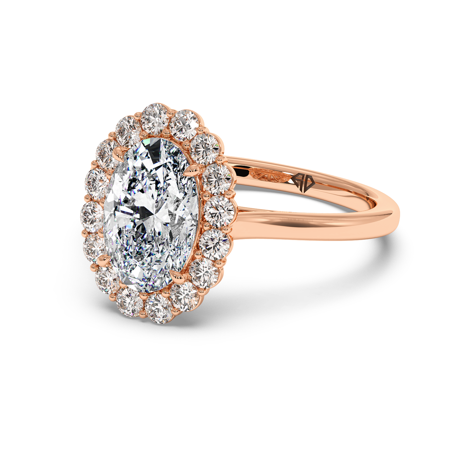 18K Rose Gold Matilda Engagement Ring