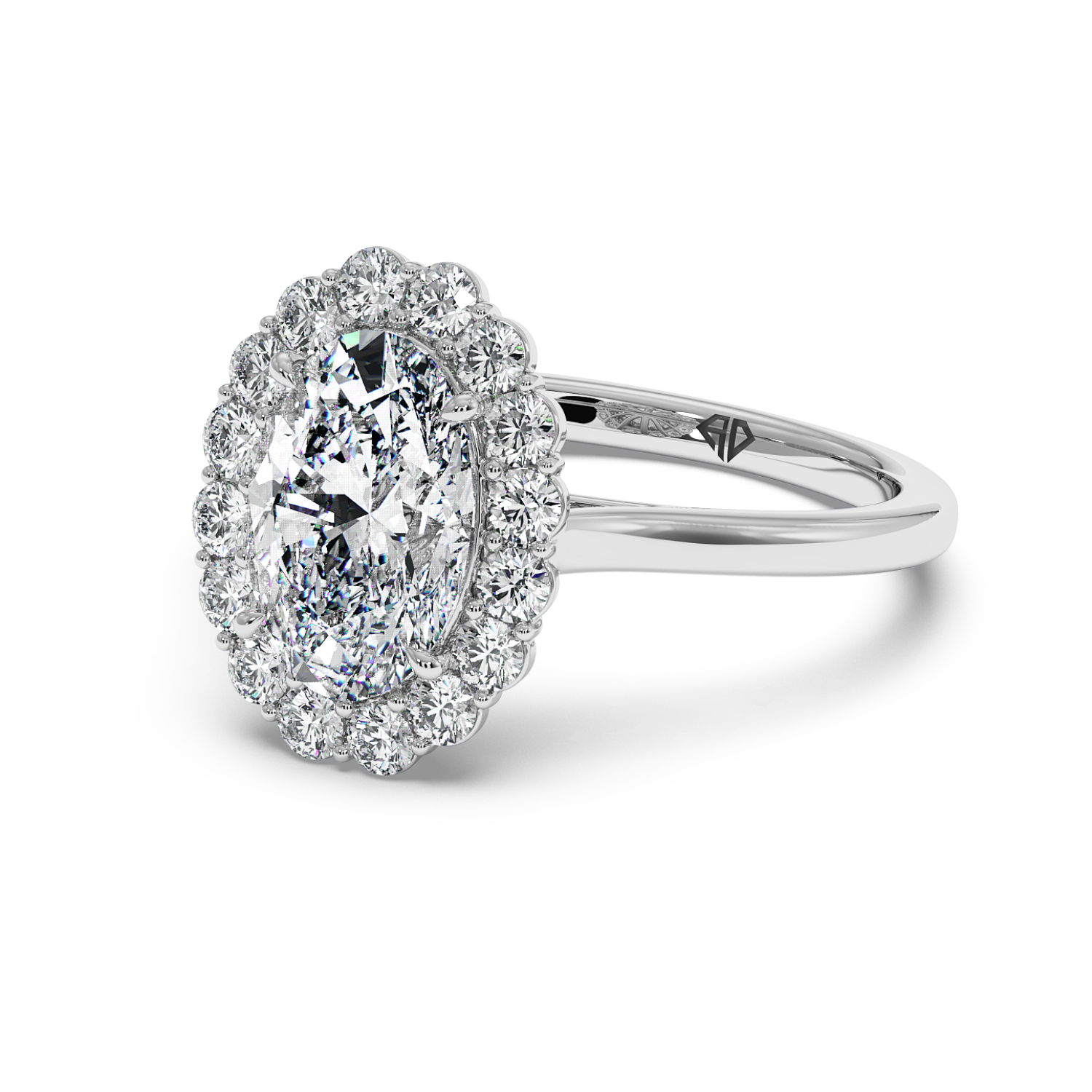 Platinum Matilda Engagement Ring