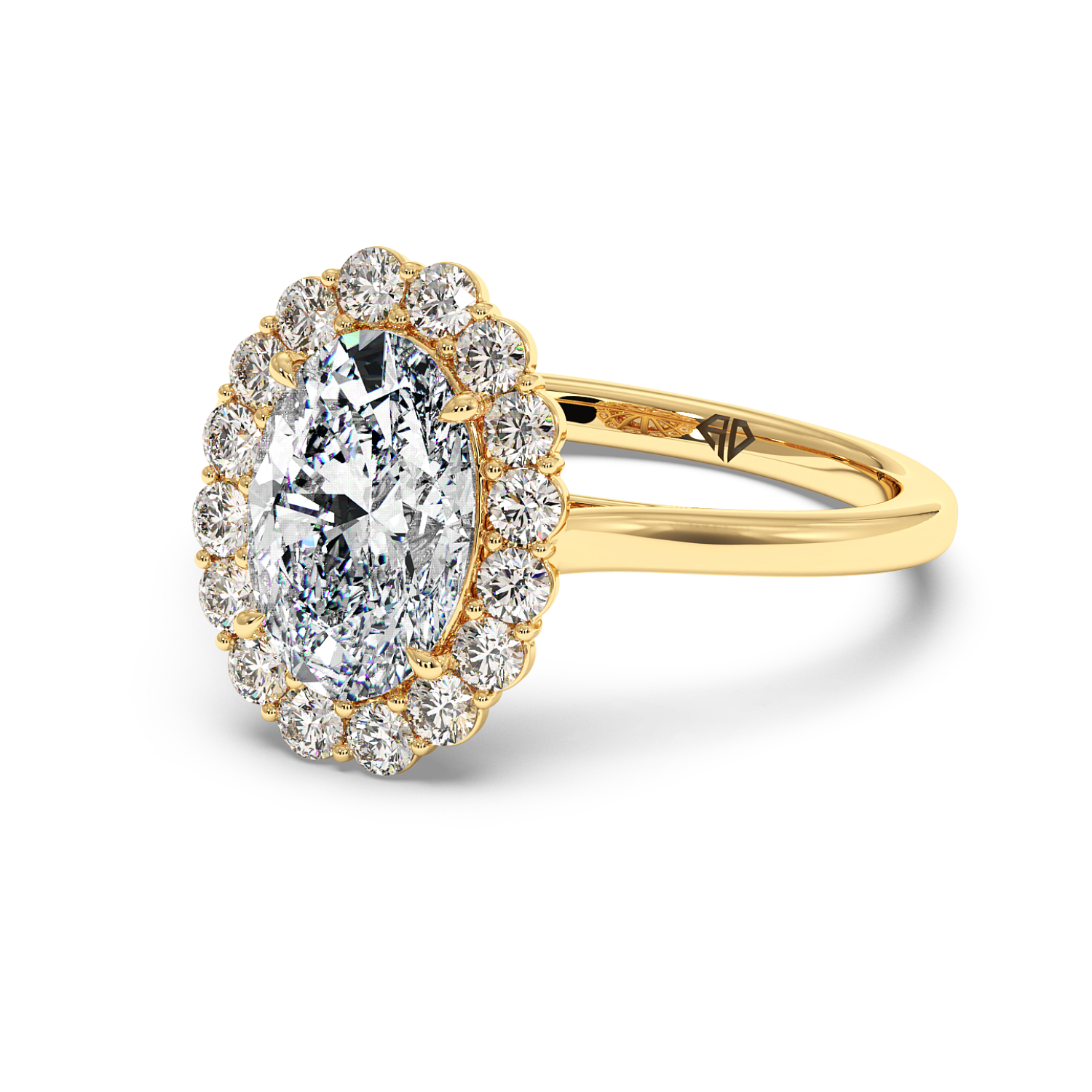 18K Yellow Gold Matilda Engagement Ring