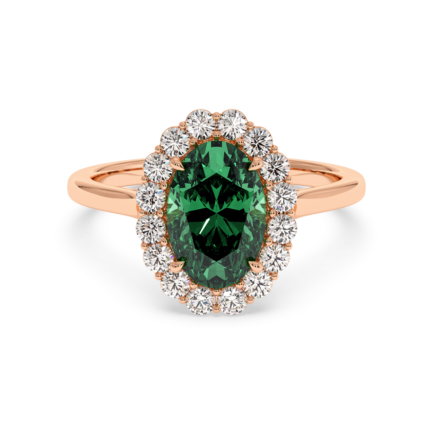 18K Rose Gold Matilda Engagement Ring