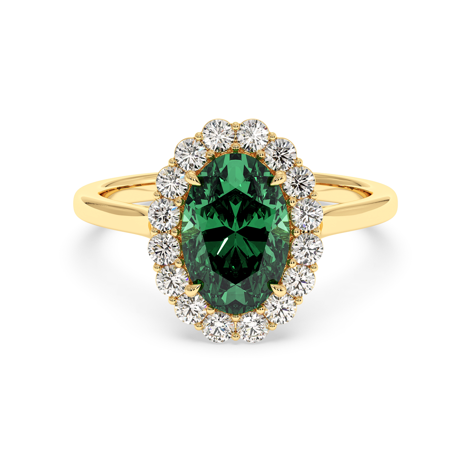 18K Yellow Gold Matilda Engagement Ring