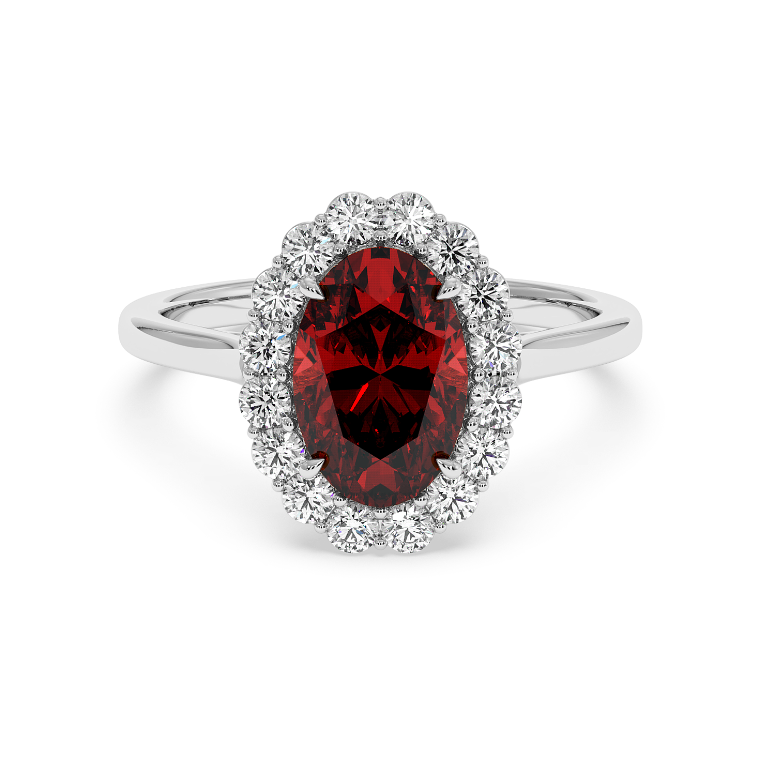 Platinum Matilda Engagement Ring