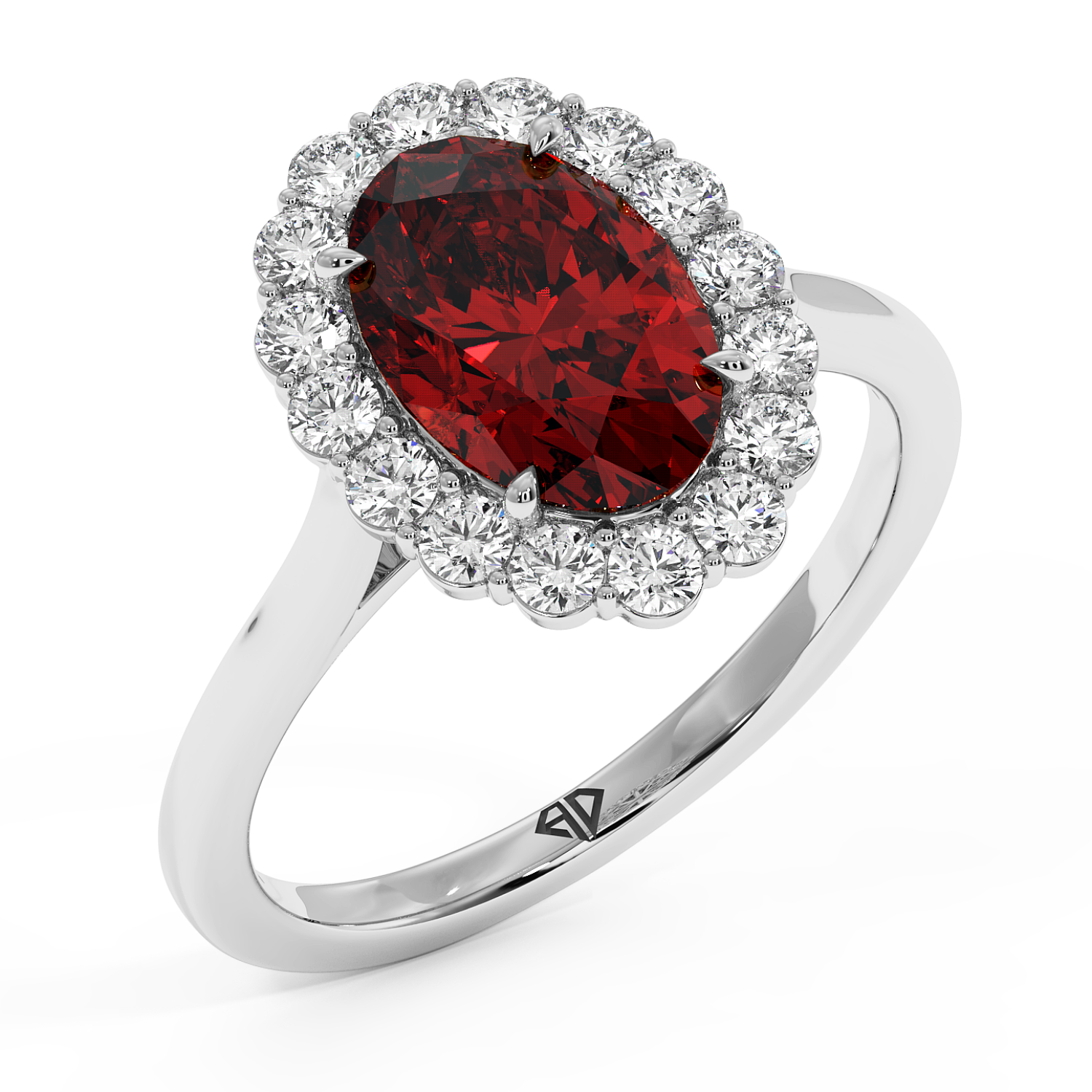 Platinum Matilda Engagement Ring