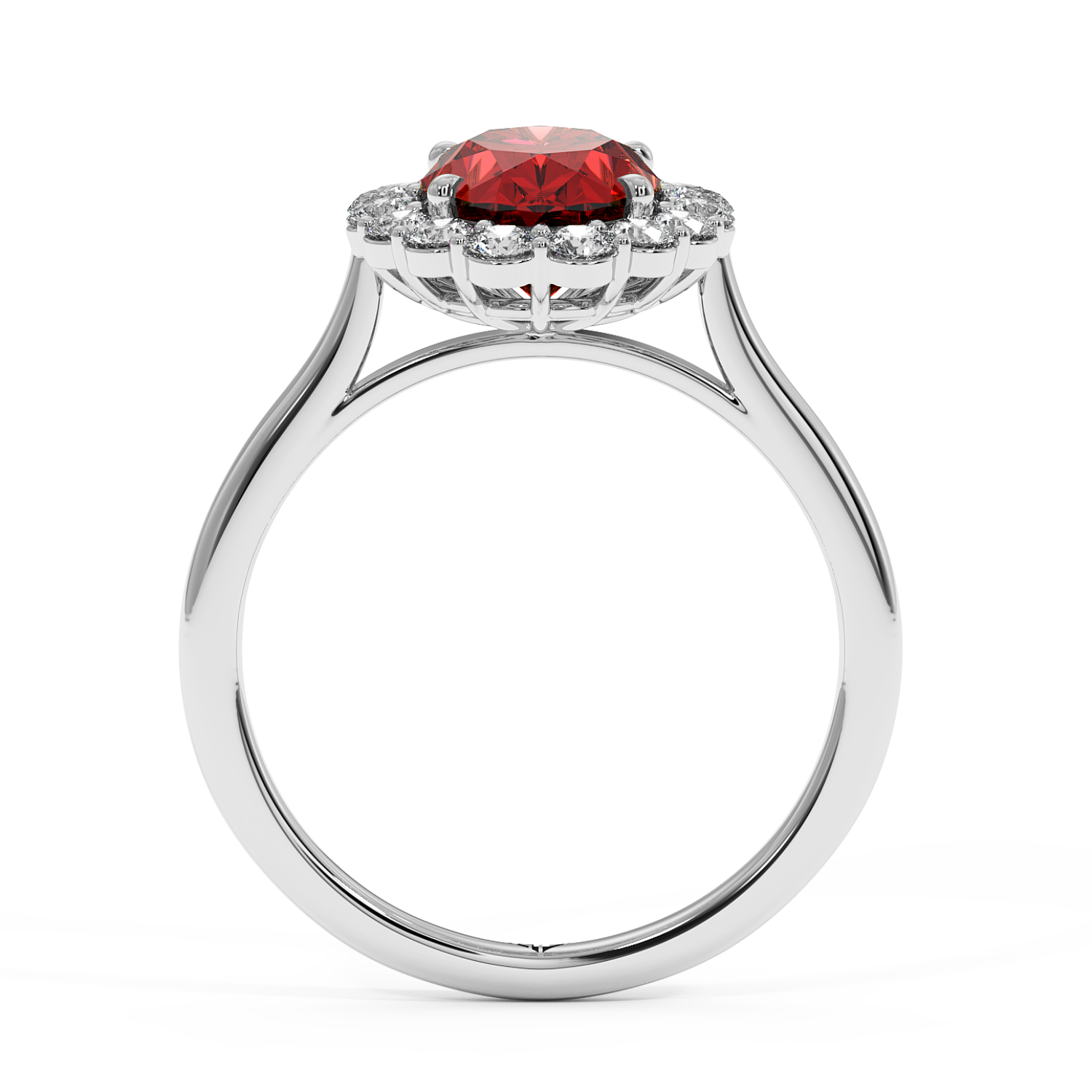 Platinum Matilda Engagement Ring