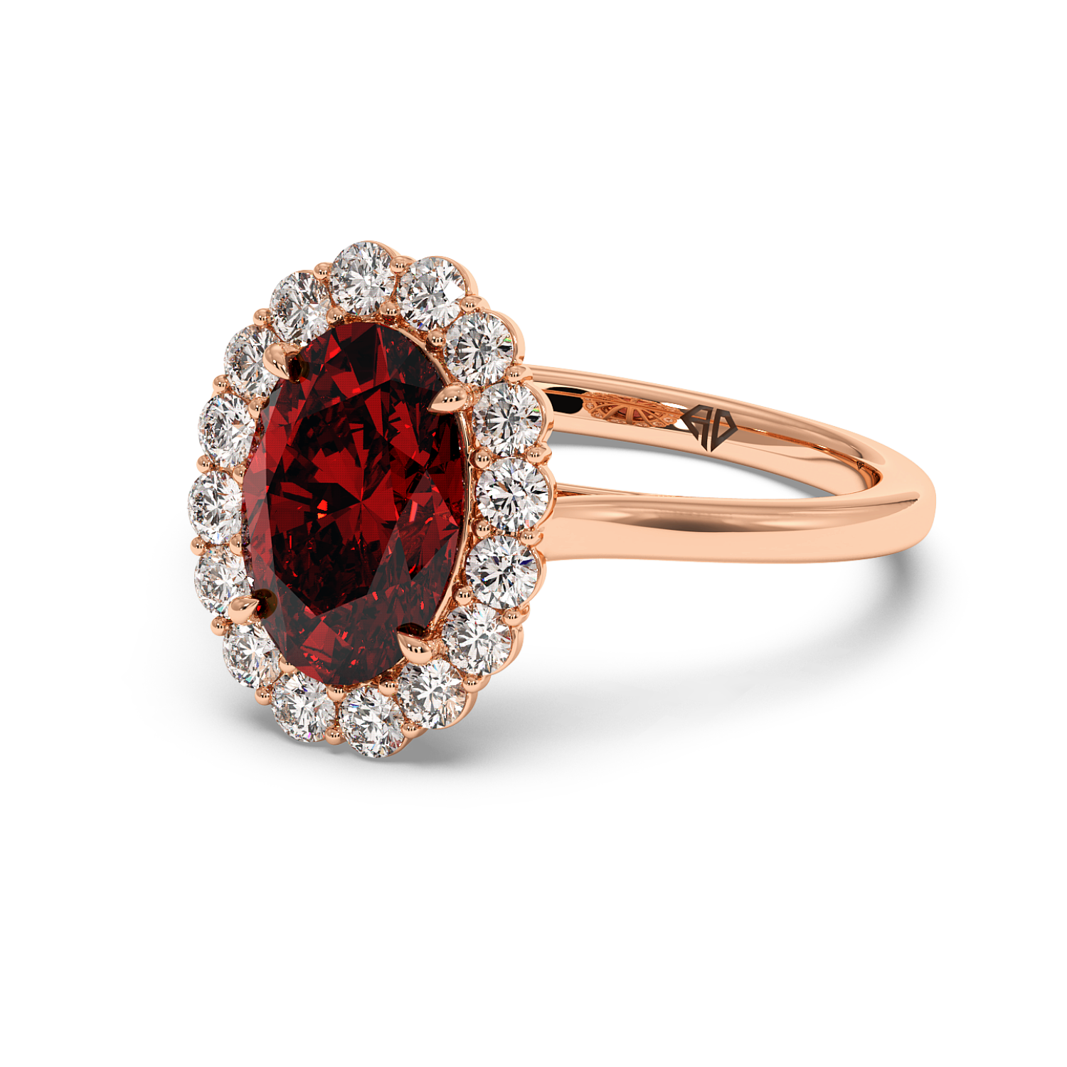 18K Rose Gold Matilda Engagement Ring