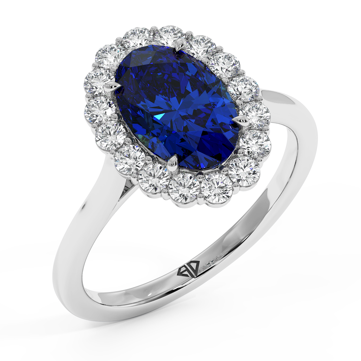 Platinum Matilda Engagement Ring