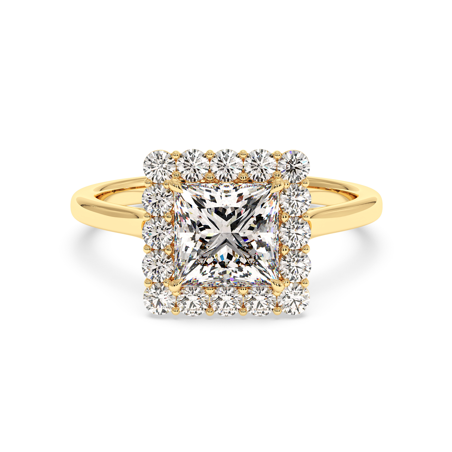 18K Yellow Gold Matilda Engagement Ring