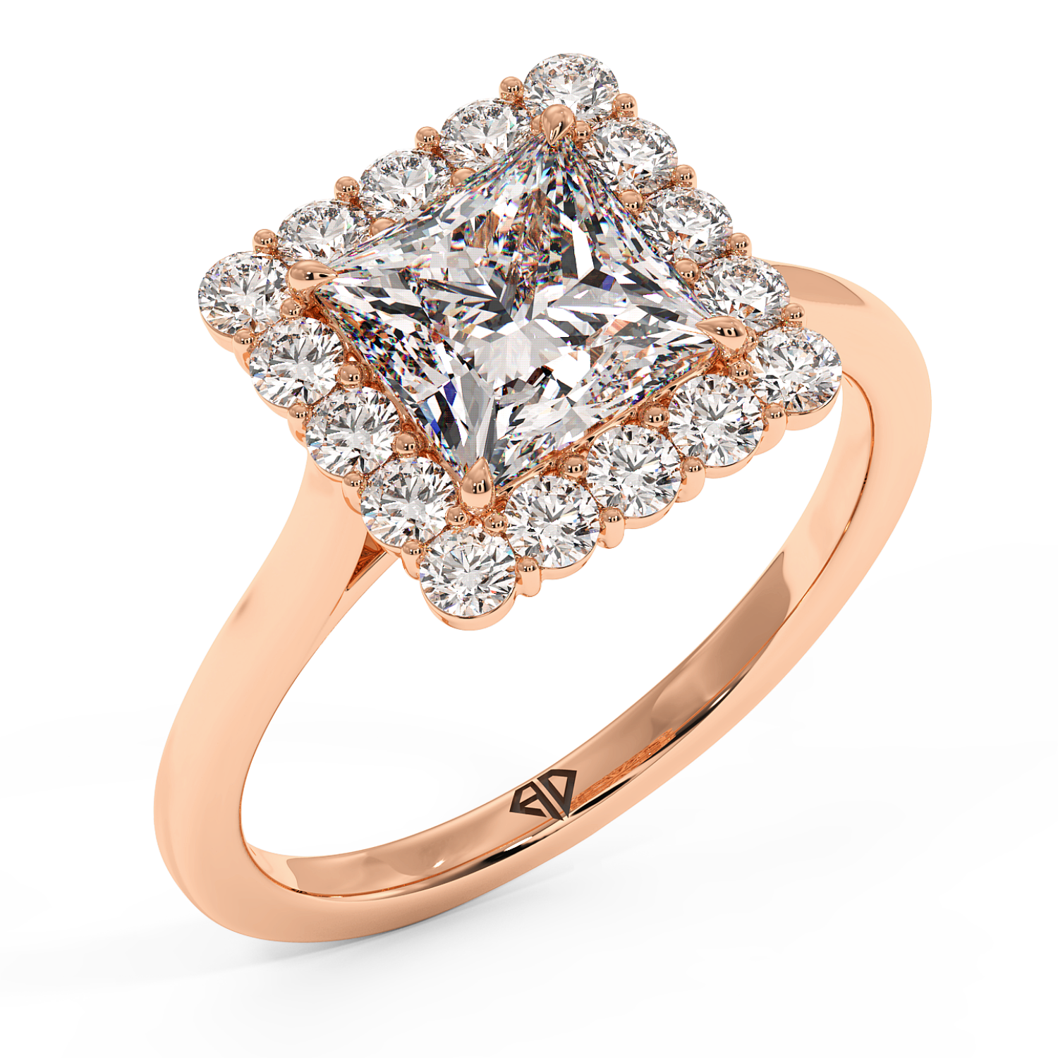 18K Rose Gold Matilda Engagement Ring