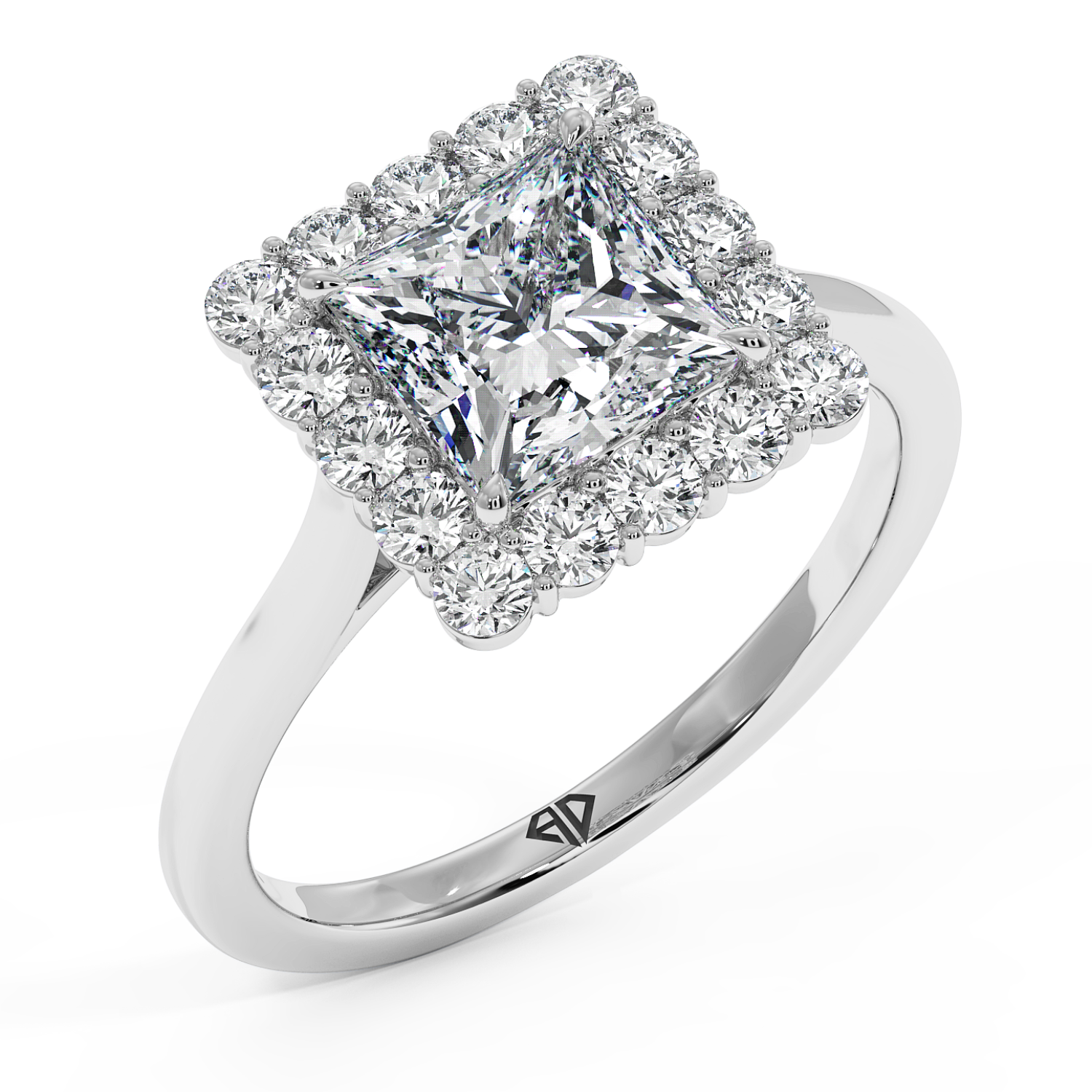 Platinum Matilda Engagement Ring