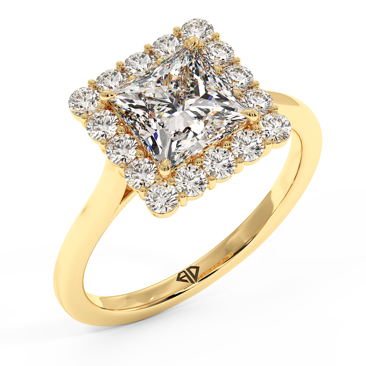 18K Yellow Gold Matilda Engagement Ring