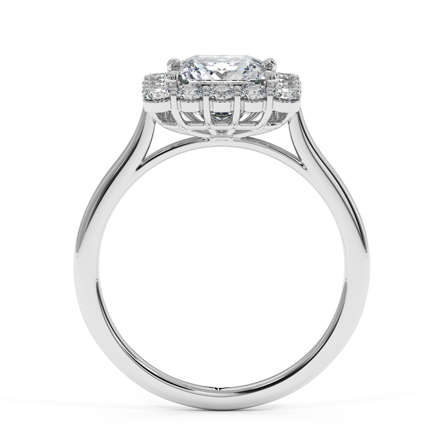 Platinum Matilda Engagement Ring