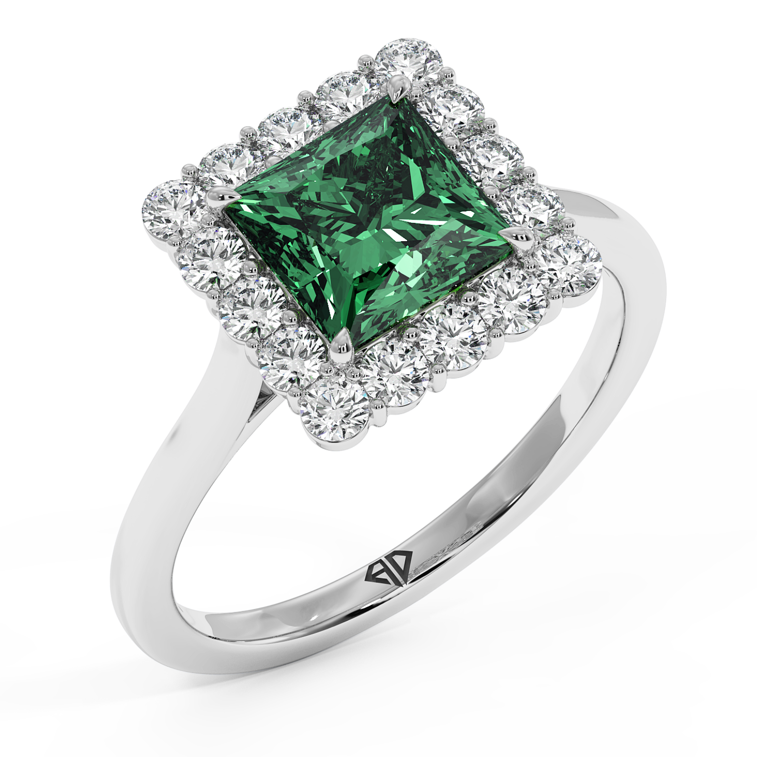 Platinum Matilda Engagement Ring