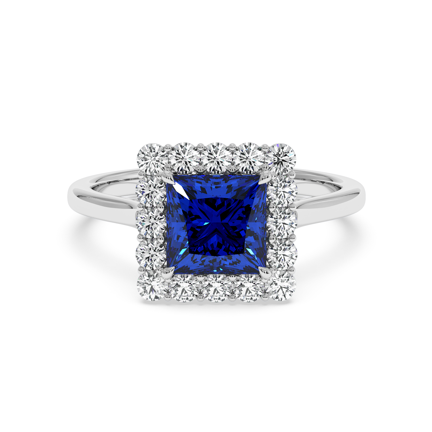 Platinum Matilda Engagement Ring