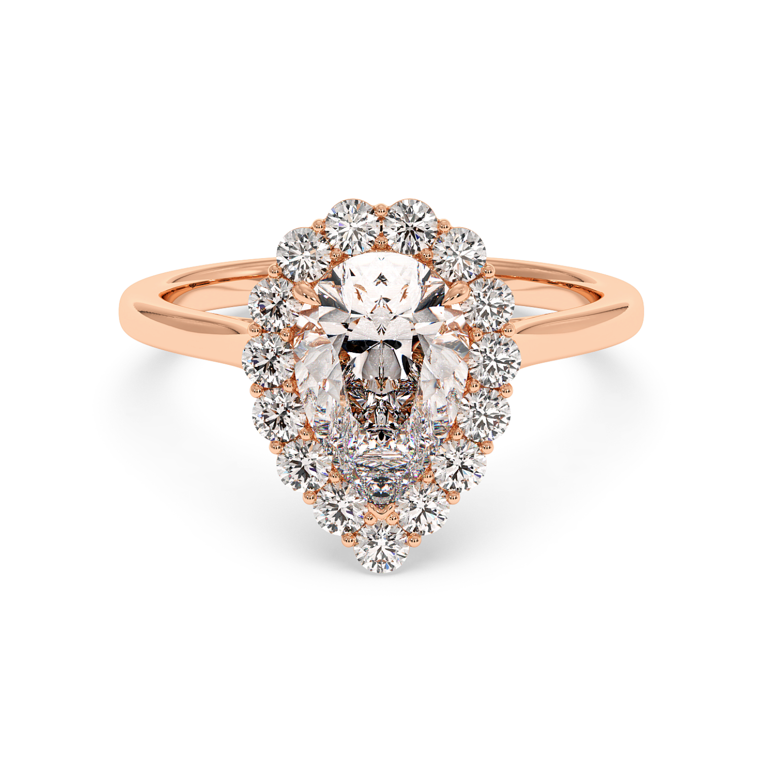18K Rose Gold Matilda Engagement Ring