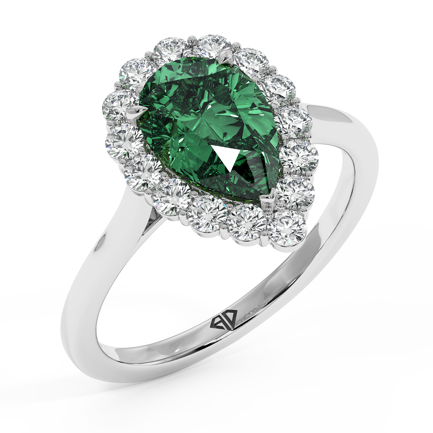 Platinum Matilda Engagement Ring