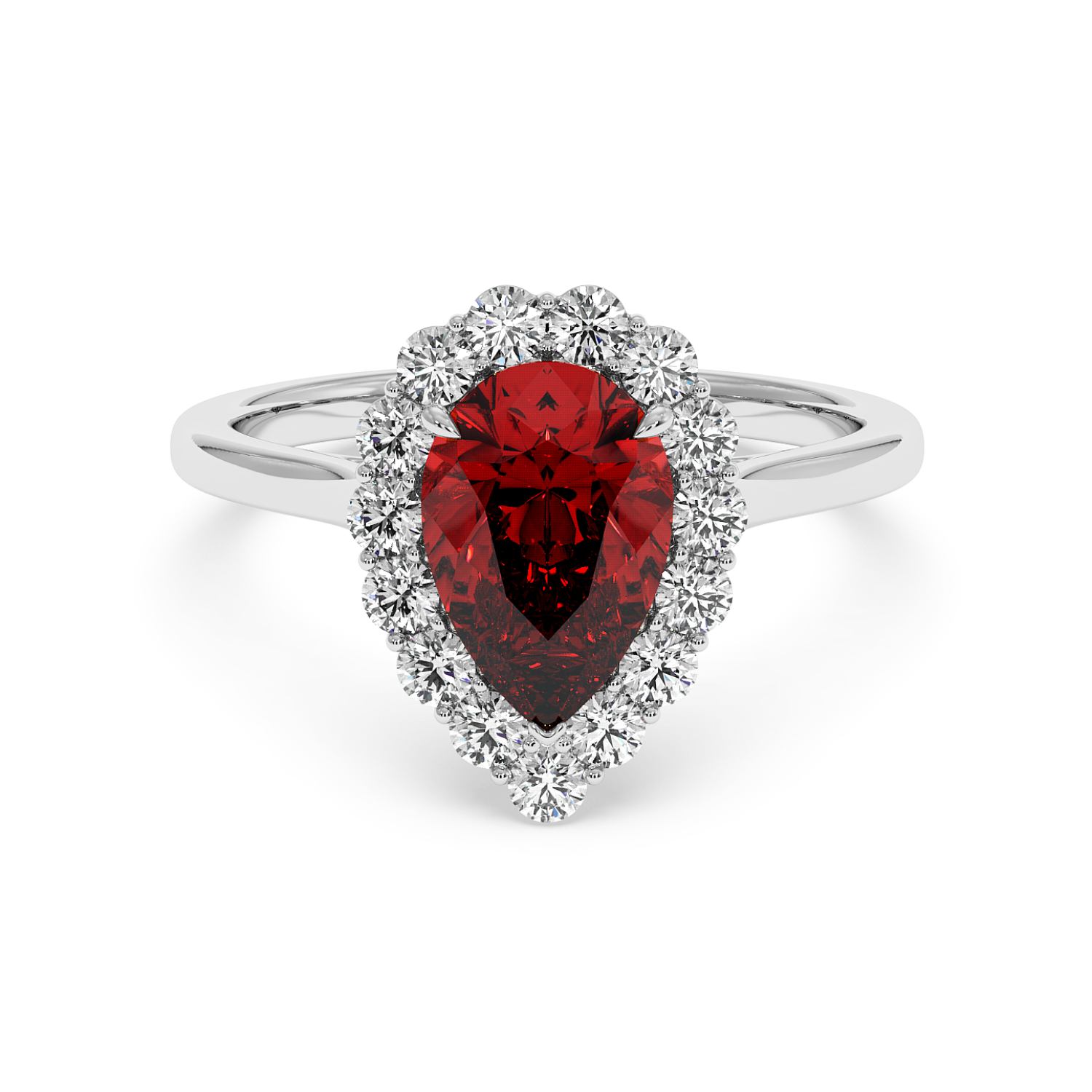 Platinum Matilda Engagement Ring