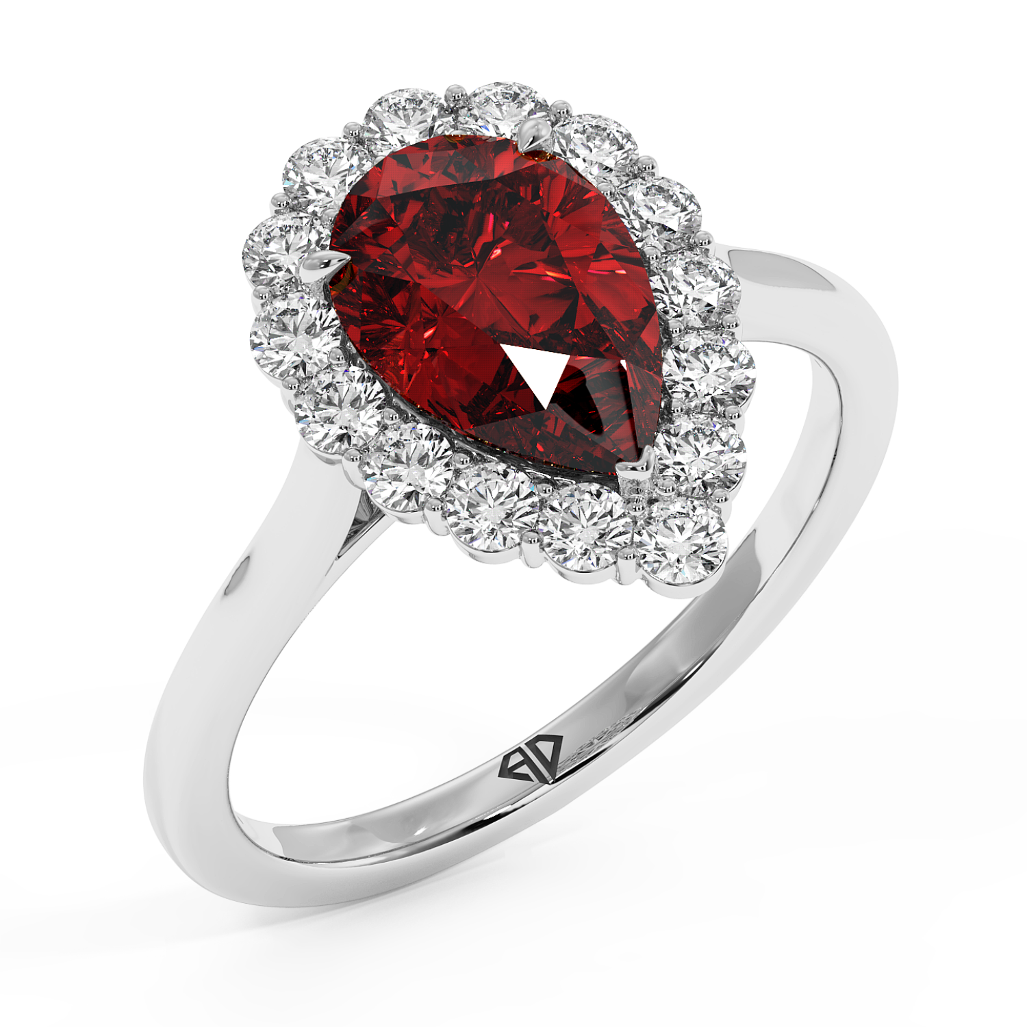 Platinum Matilda Engagement Ring