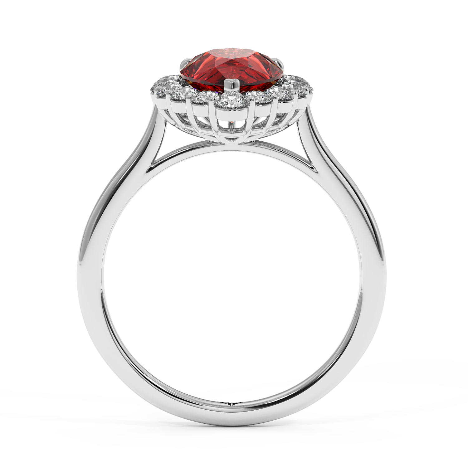 Platinum Matilda Engagement Ring